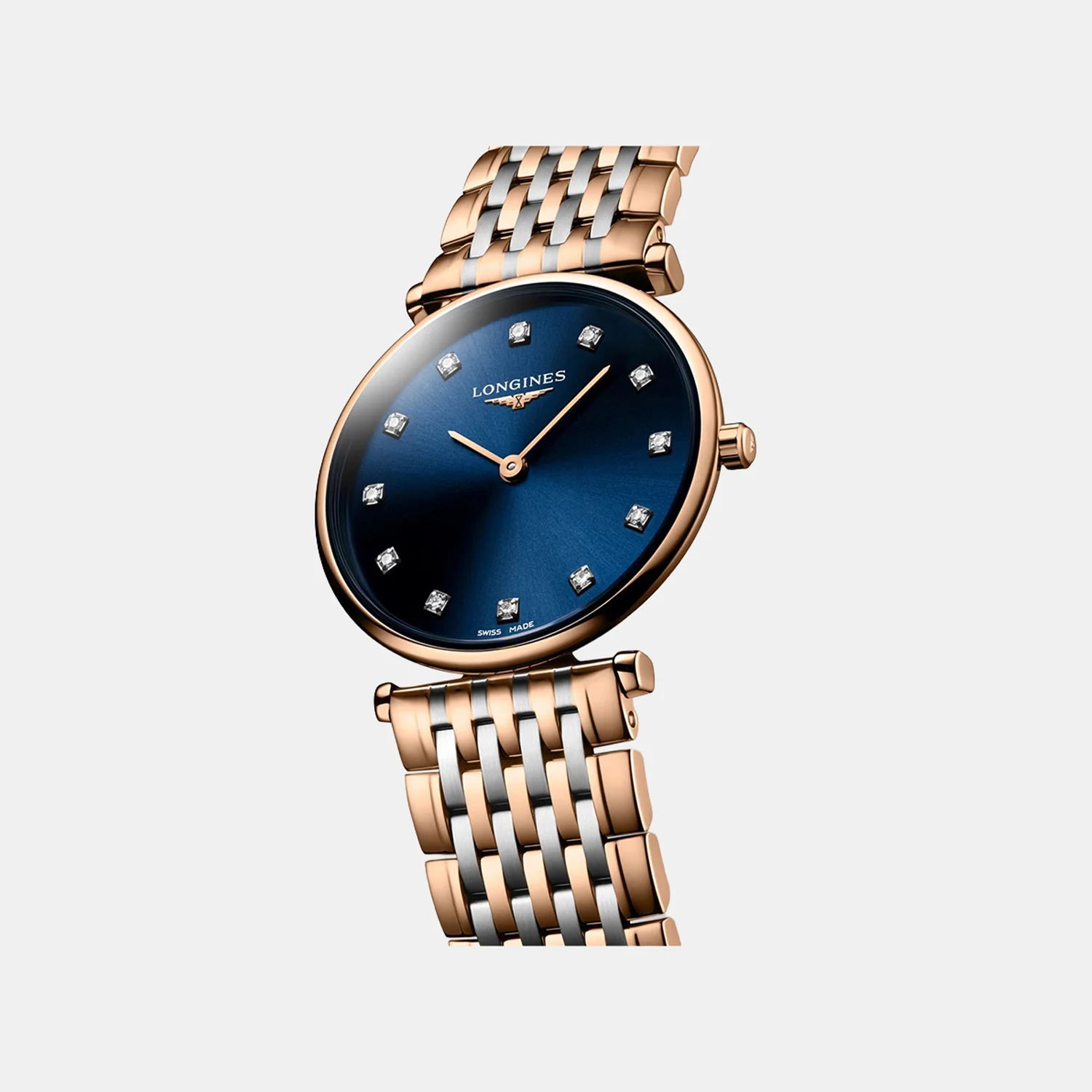 La Grande Classique De Women Quartz Blue Dial Analog Stainless Steel Watch L48661987 - Image 3