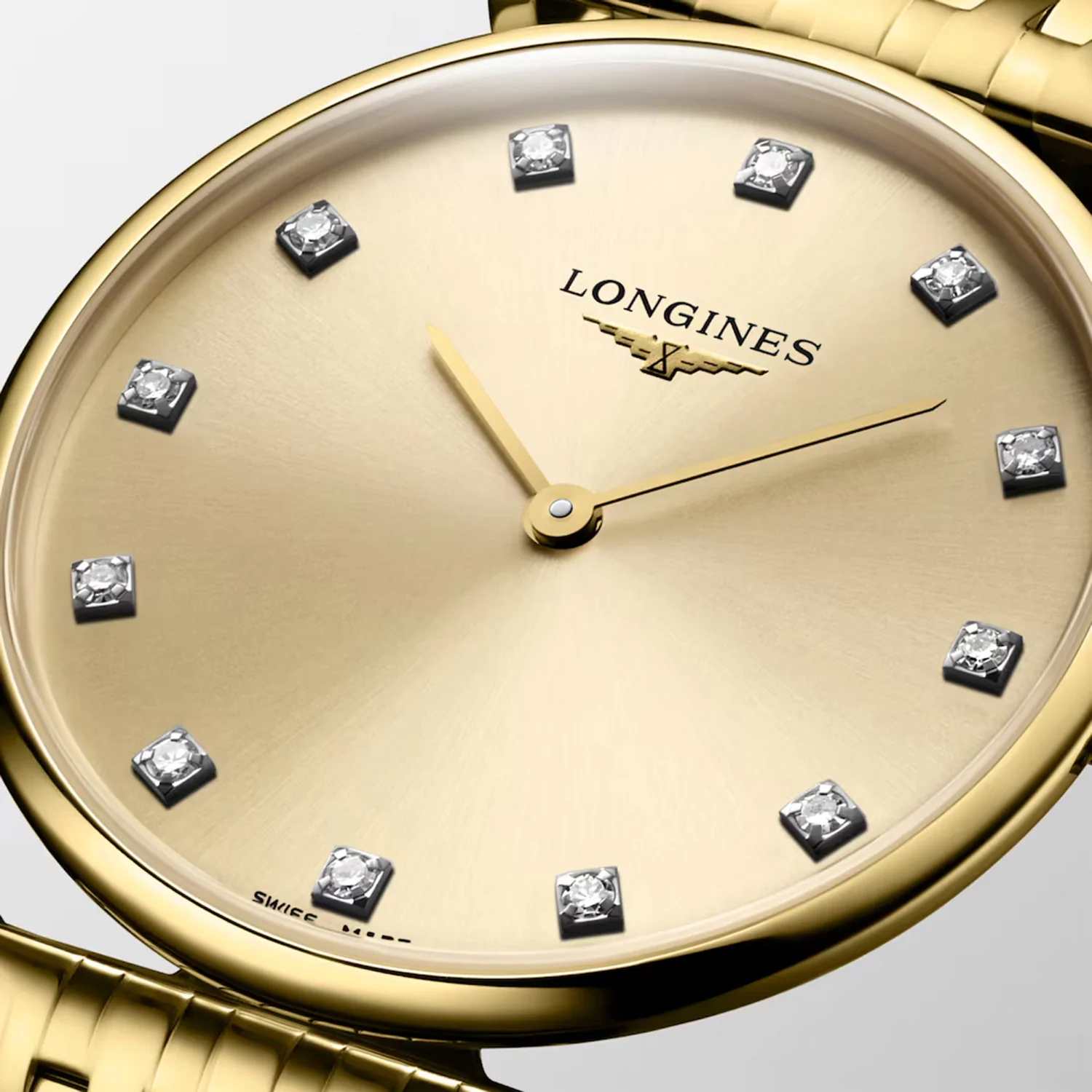 La Grande Classique De Women Quartz Gold Dial Analog Stainless Steel Watch L45122378 - Image 2