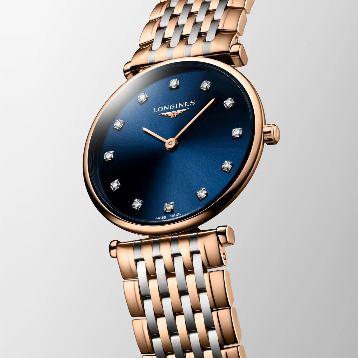 La Grande Classique De Women Quartz Sunray Blue Dial Analog Stainless Steel Watch L45121987 - Image 2