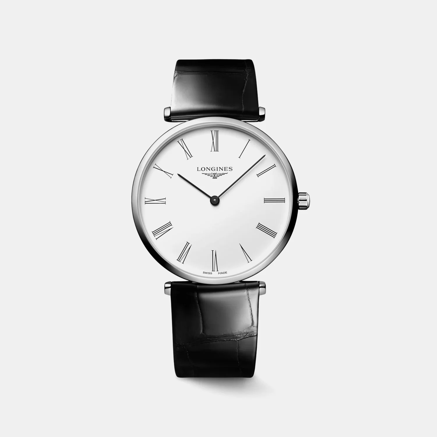 La Grande Classique De Women Quartz White Dial Analog Leather Watch L48664112