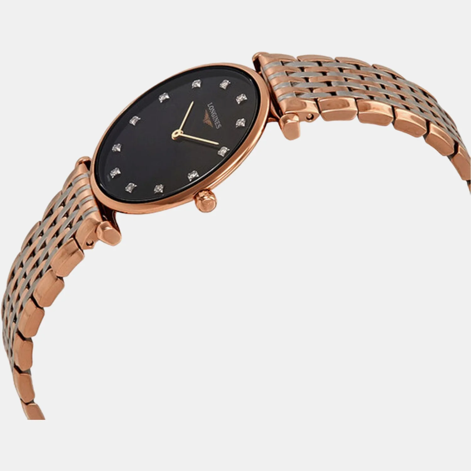 La Grande Classique Women Quartz Black Dial Analog Stainless Steel Watch L45121577 - Image 2