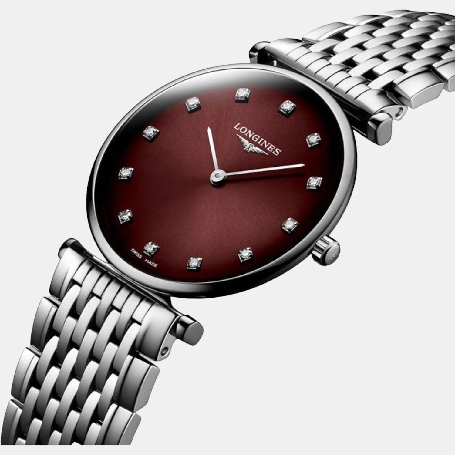 La Grande Classique Women Quartz Brown Dial Analog Stainless Steel Watch L45124916 - Image 2