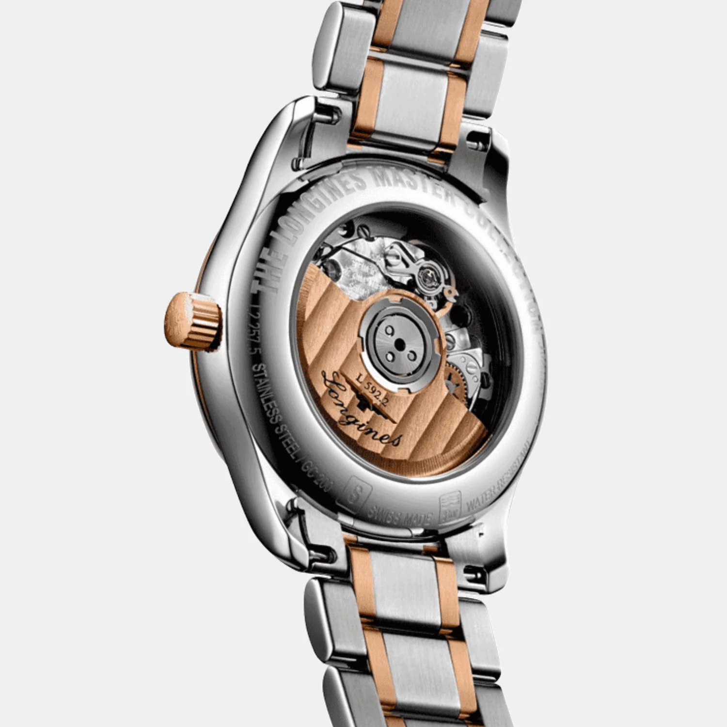 Master Collection Women Automatic Black Dial Analog Stainless Steel Watch L22575597 - Image 3