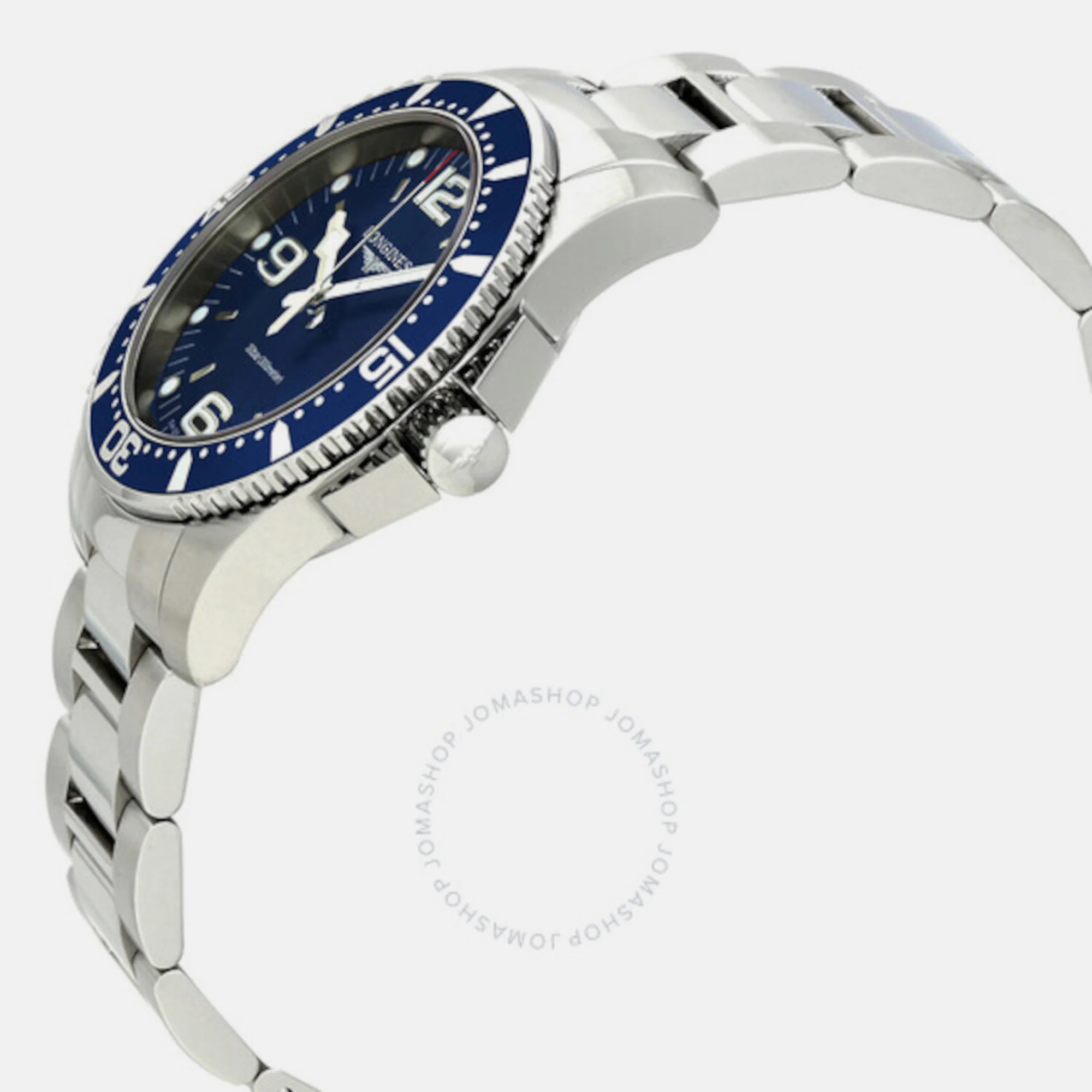 Men Quartz Blue Dial Analog Stainless Steel Watch L37404966 - Image 3