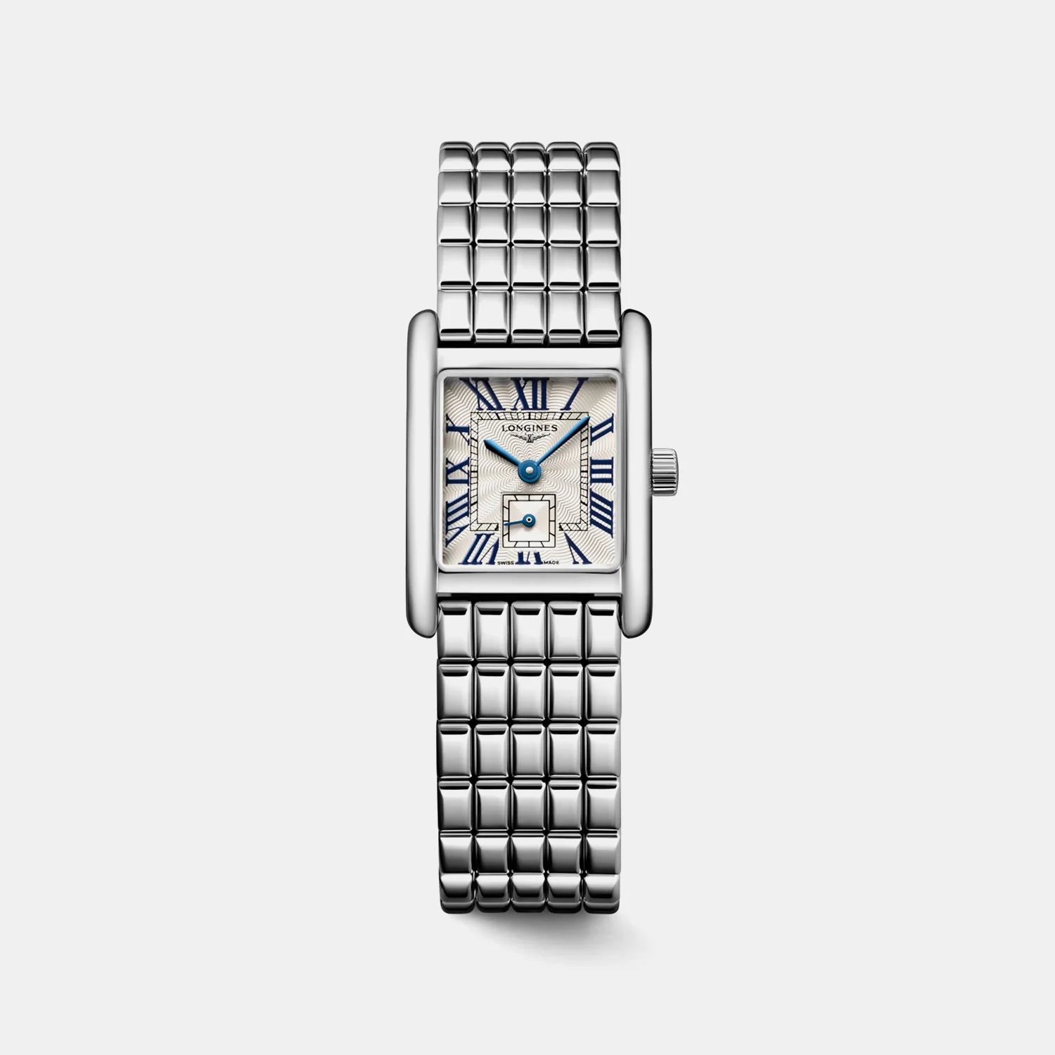 Mini Dolcevita Women Quartz Silver Dial Analog Stainless Steel Watch L52004716