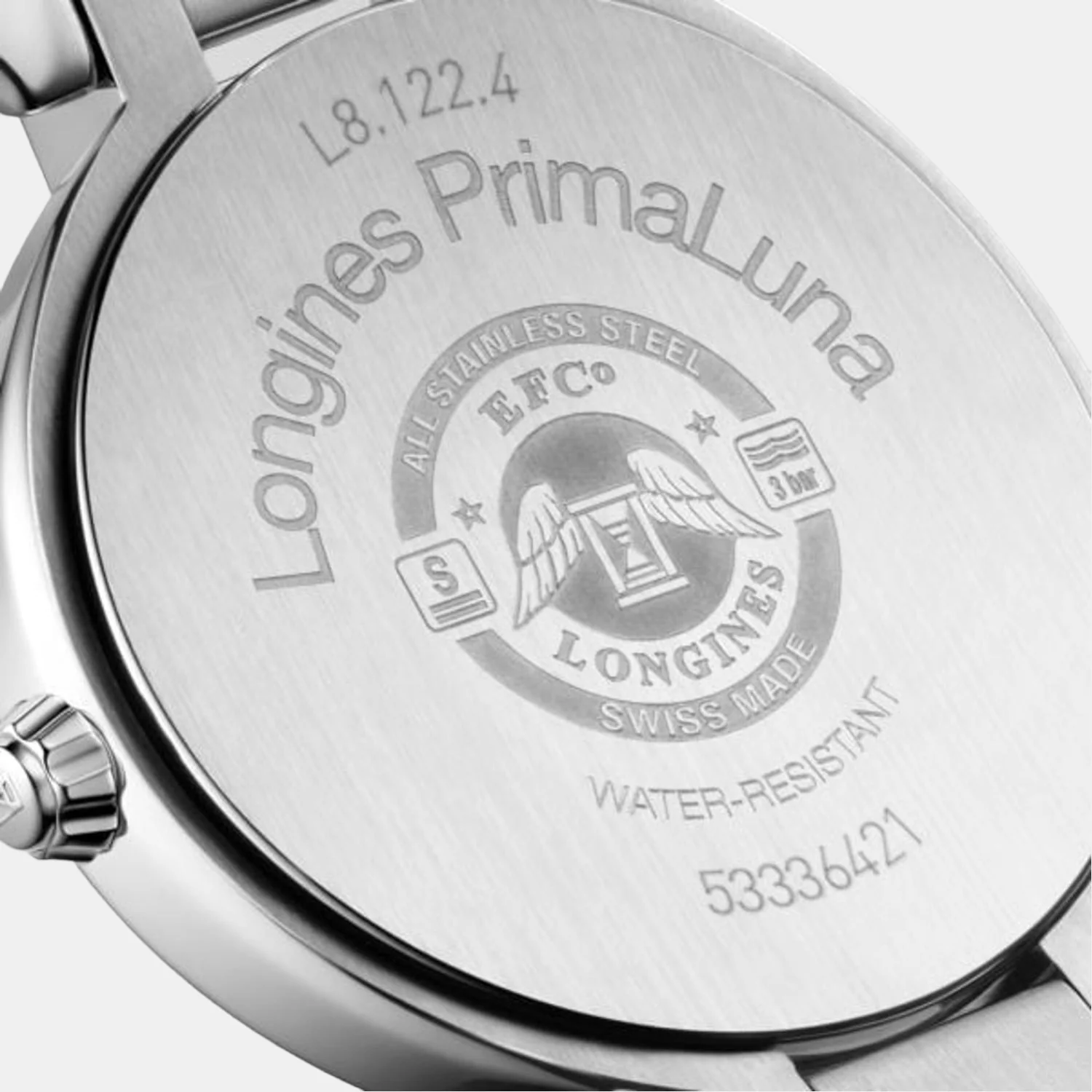 Primaluna Women Quartz Silver Dial Analog Stainless Steel Watch L81224716 - Image 3