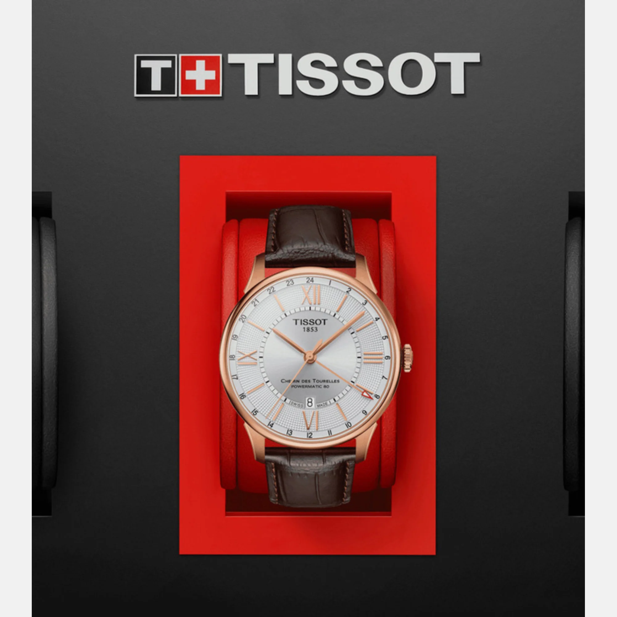 Chemin Des Tourelles Men Automatic Leather Watch T0994293603800 - Image 4