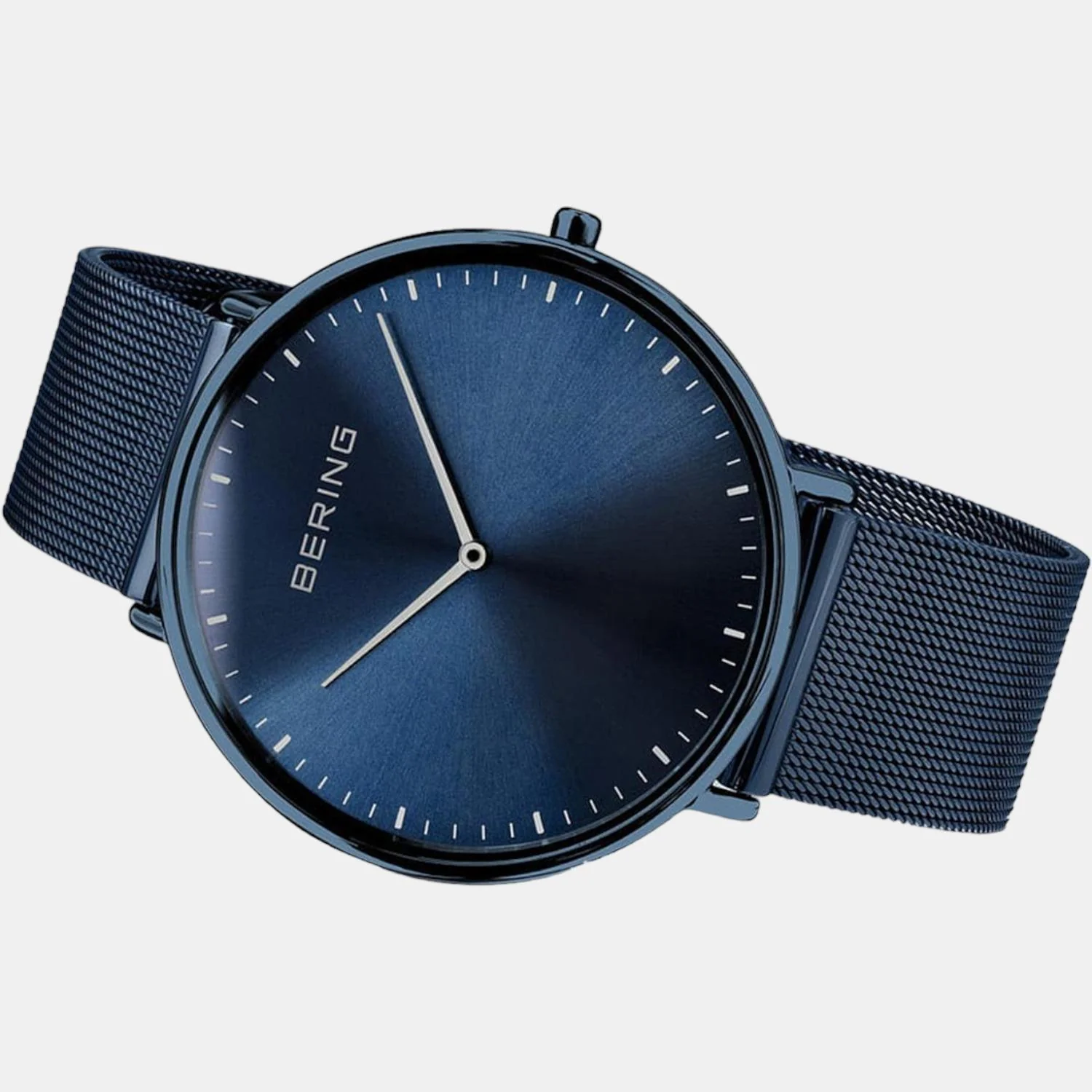 Men Blue Analog Stainless Steel Watch 15739-397 - Image 3