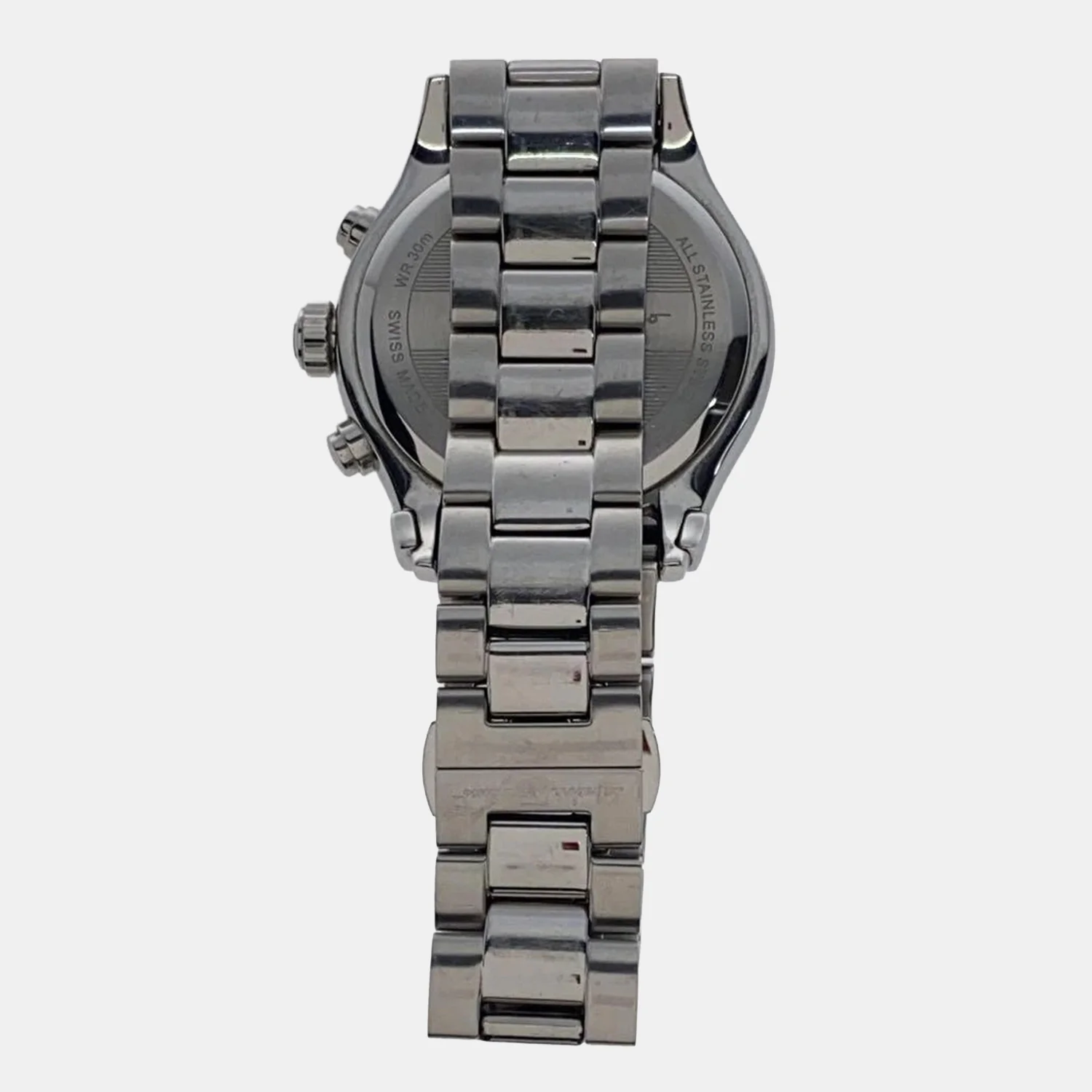 Men Quartz Black Dial Chronograph Stainless Steel Watch FH6010016 - Image 4