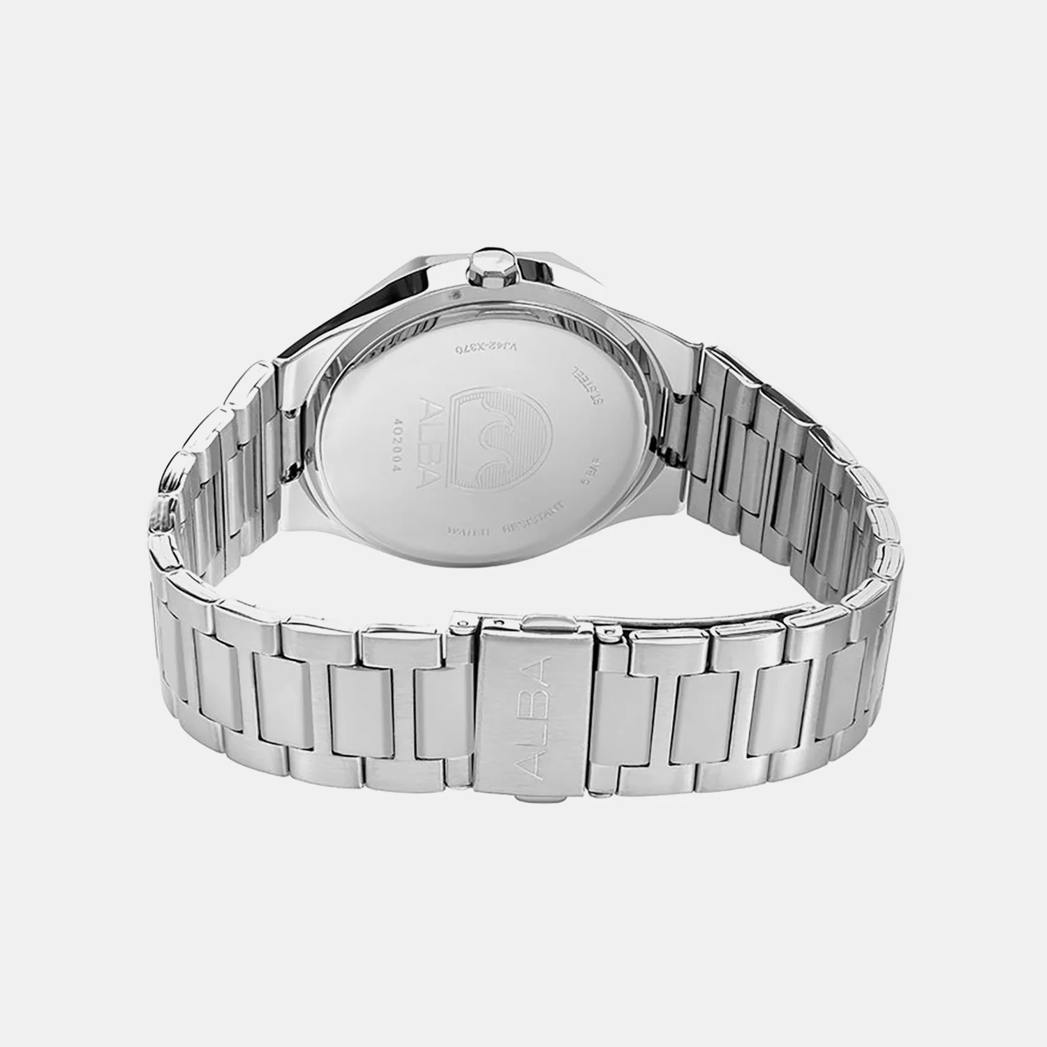 Men Quartz Green Dial Analog Stainless Steel Watch AS9U55X1 - Image 4