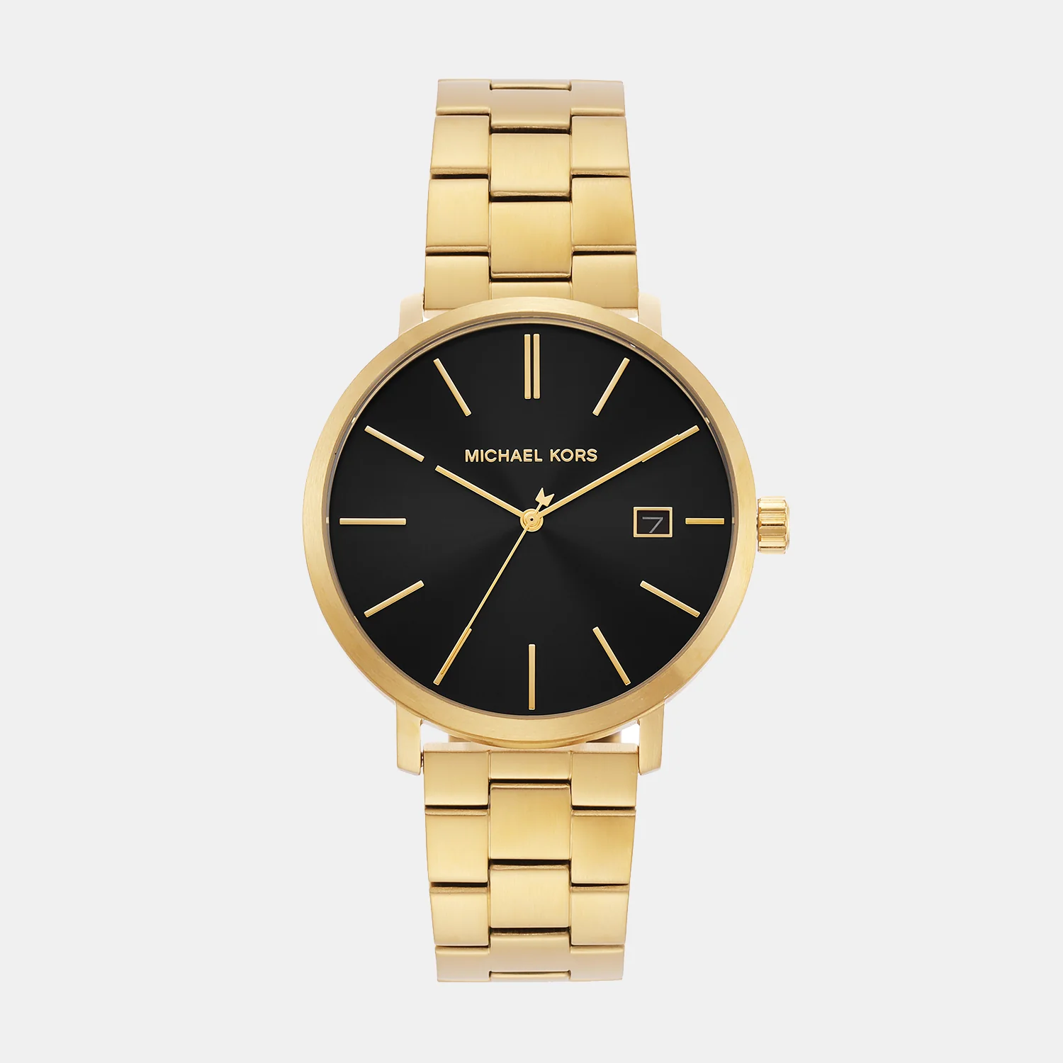 Blake Men Quartz Black Dial Analog Stainless Steel Watch MK9136 - Image 2