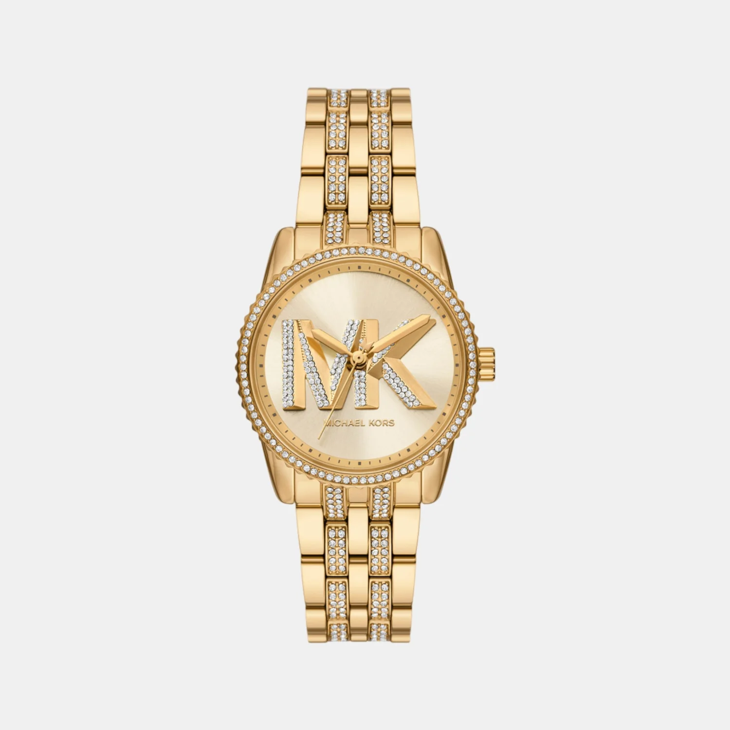 Bryant Women Quartz Gold Dial Analog Stainless Steel Watch MK7540 - Image 2