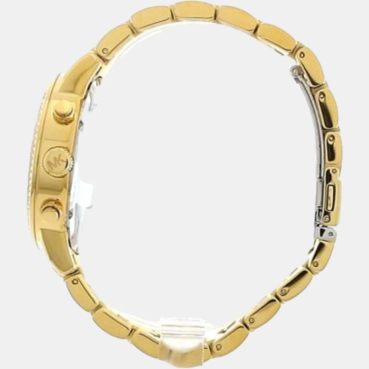 Bryant Women Quartz Gold Dial Chronograph Stainless Steel Watch MK6937 - Image 8