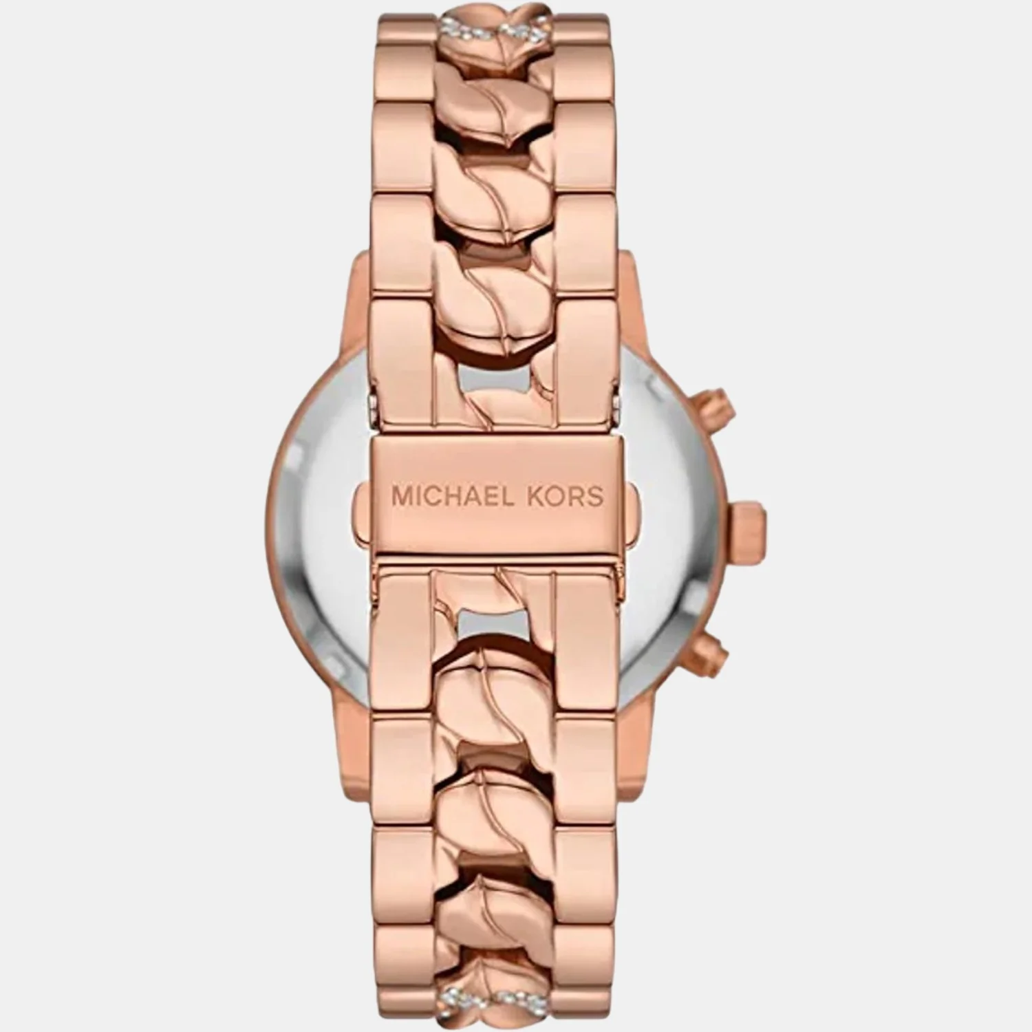 Bryant Women Quartz Rose Gold Dial Chronograph Stainless Steel Watch MK7223 - Image 3