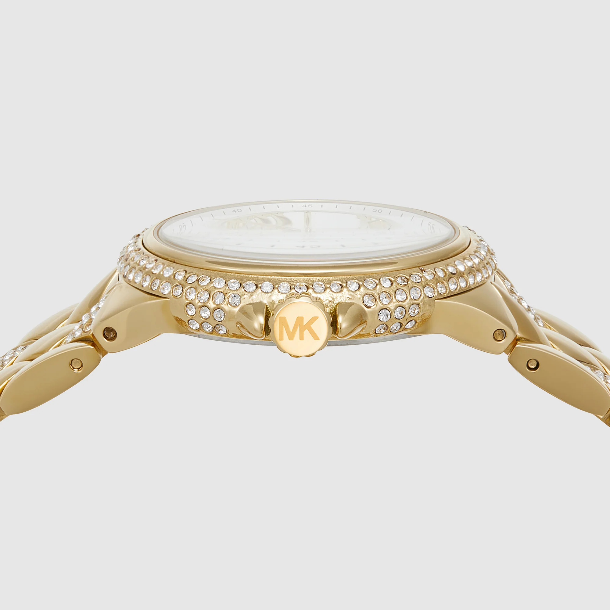 Camille Women Quartz White Dial Analog Stainless Steel Watch MK4801 - Image 2