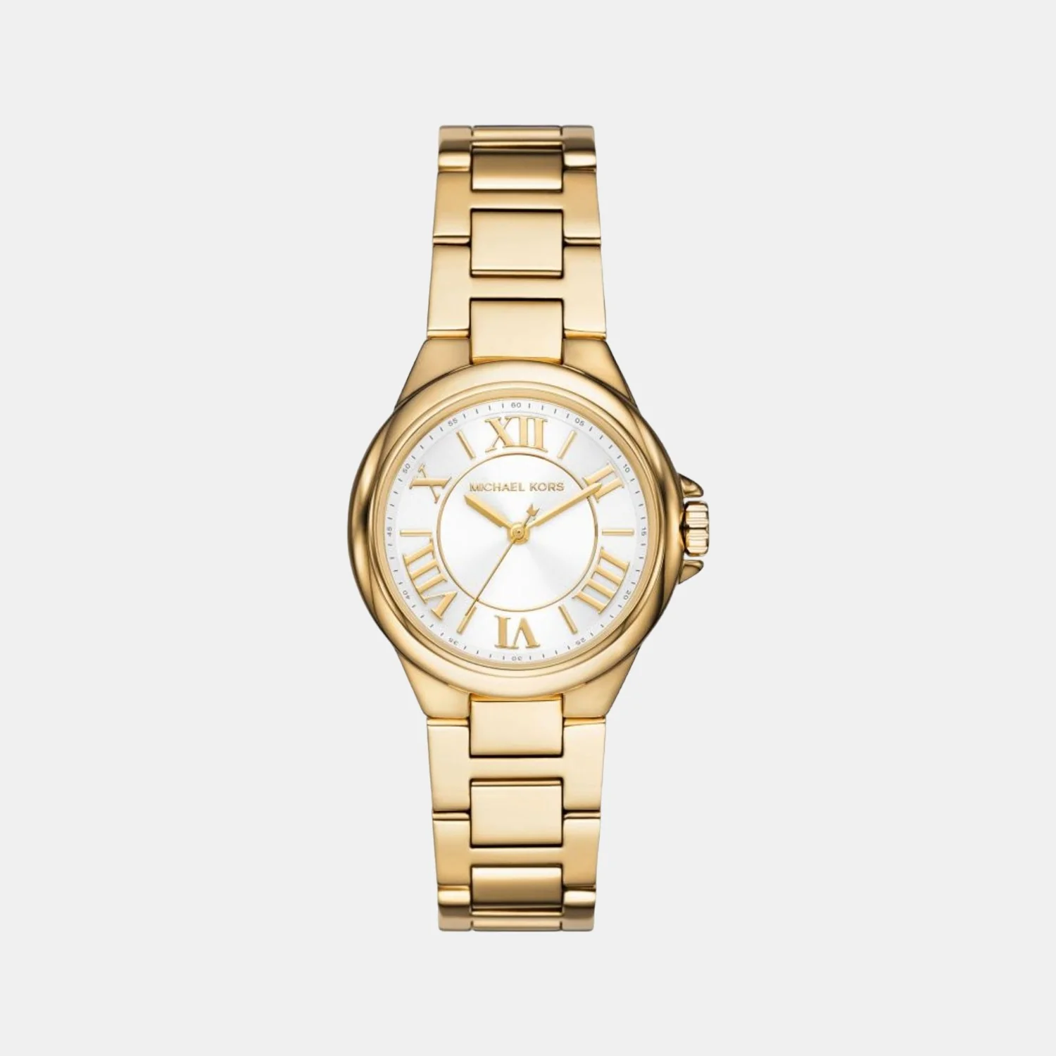 Camille Women Quartz White Dial Analog Stainless Steel Watch MK7255