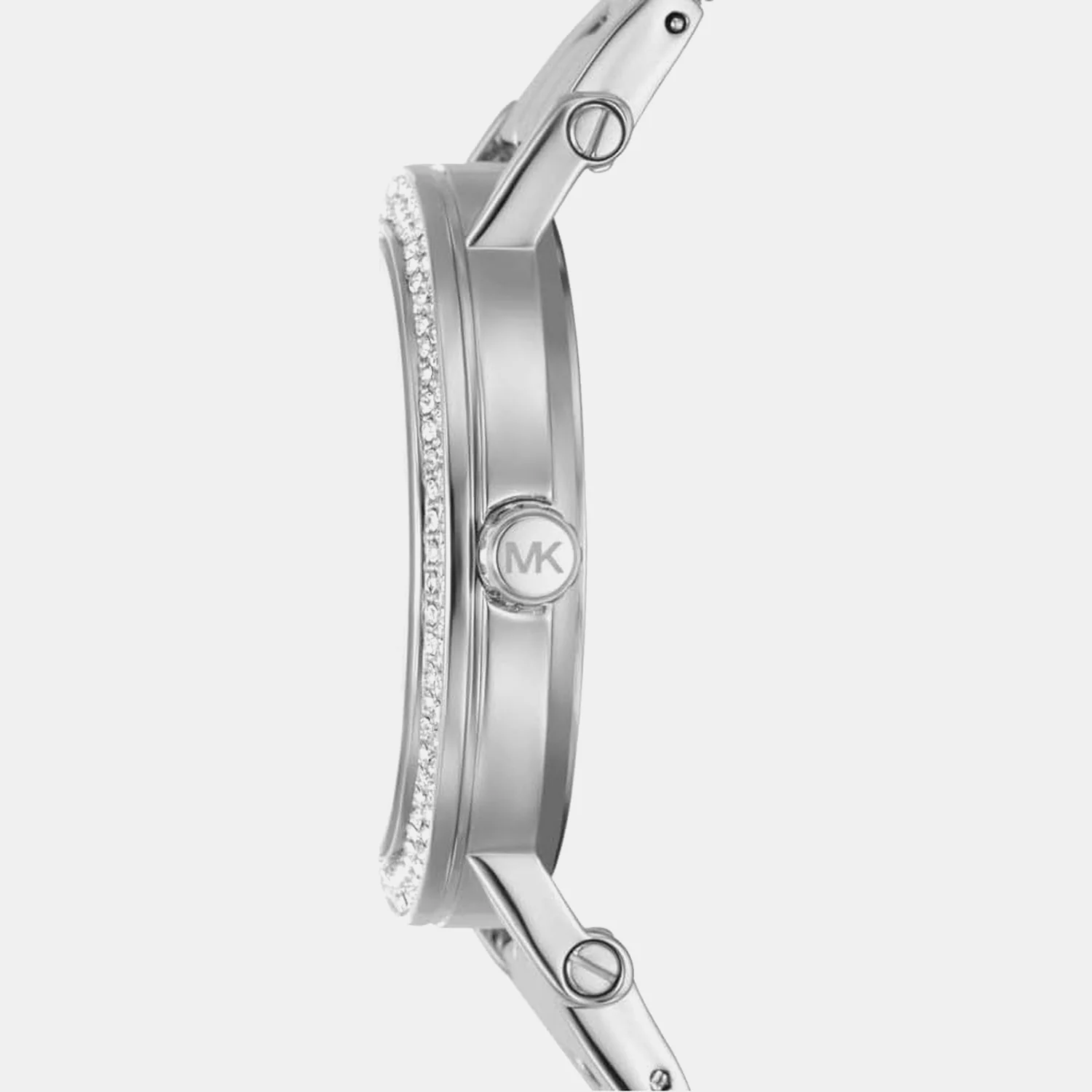 Corey Women Quartz Dual Tone Dial Analog Stainless Steel Watch MK7549 - Image 2