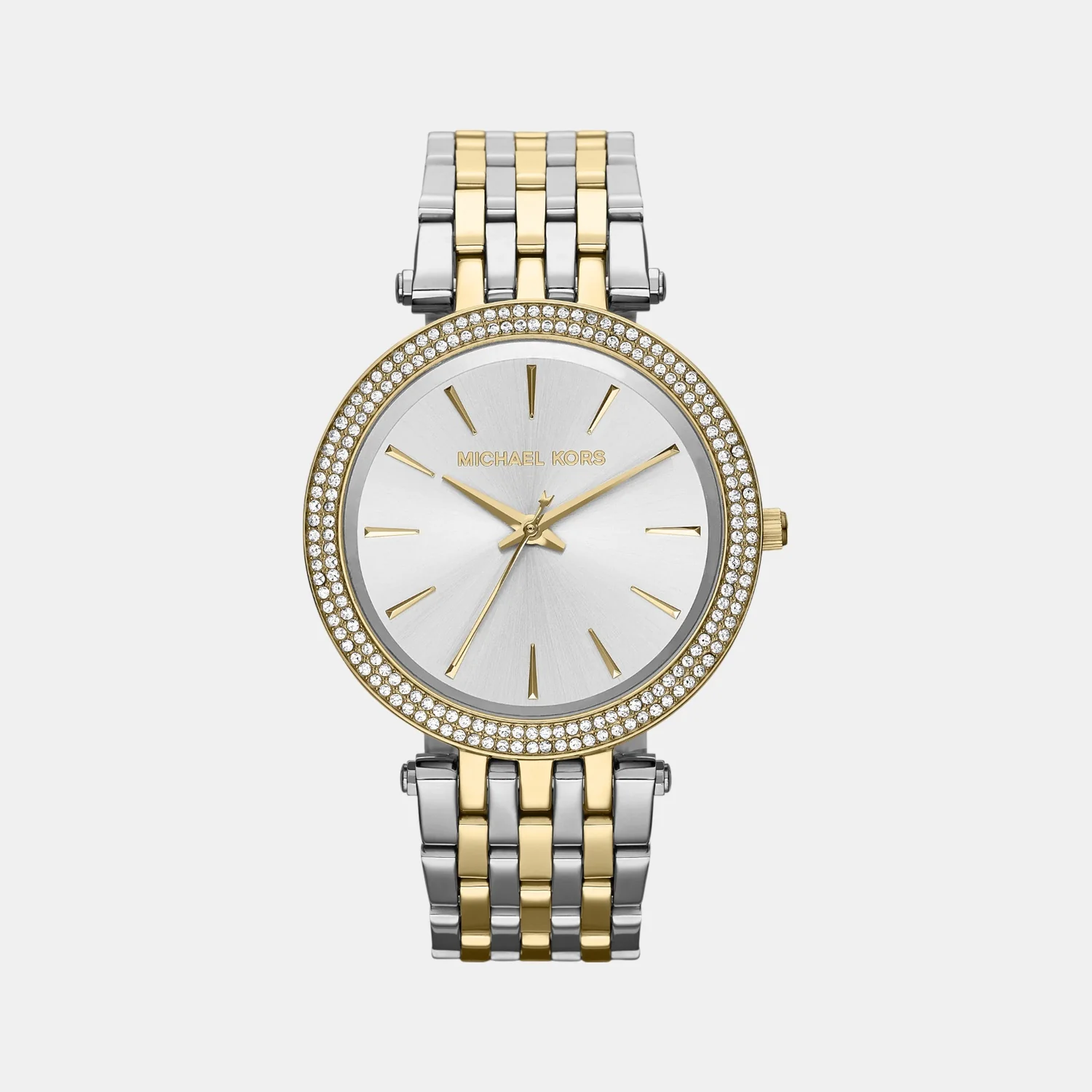 Darci Women Quartz Silver Dial Analog Stainless Steel Watch MK3215 - Image 2