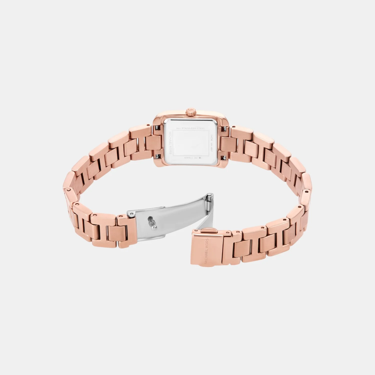Emery Women Quartz Multi-Colour Dial Analog Stainless Steel Watch MK4868 - Image 6