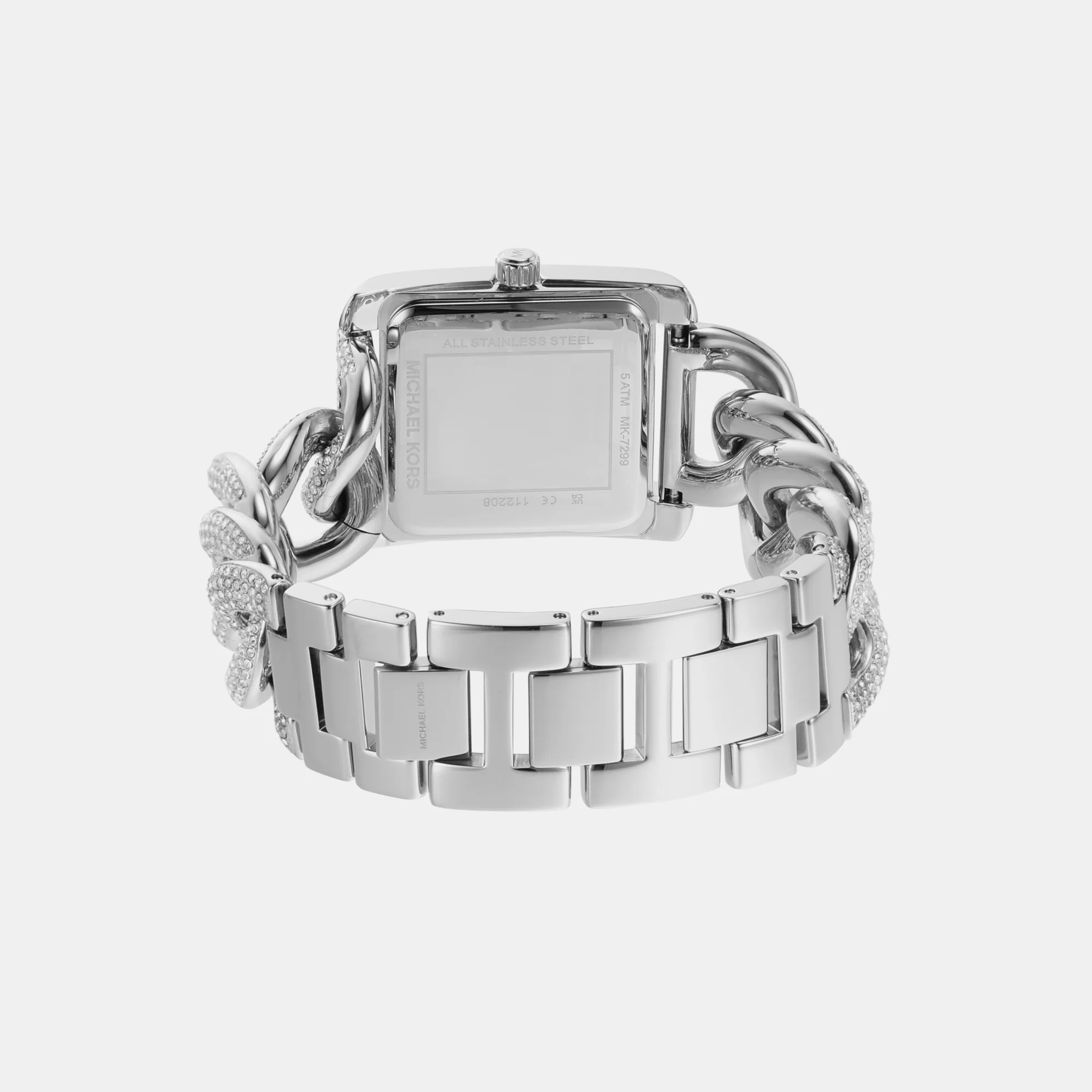 Emery Women Quartz White Dial Analog Stainless Steel Watch MK7299 - Image 5