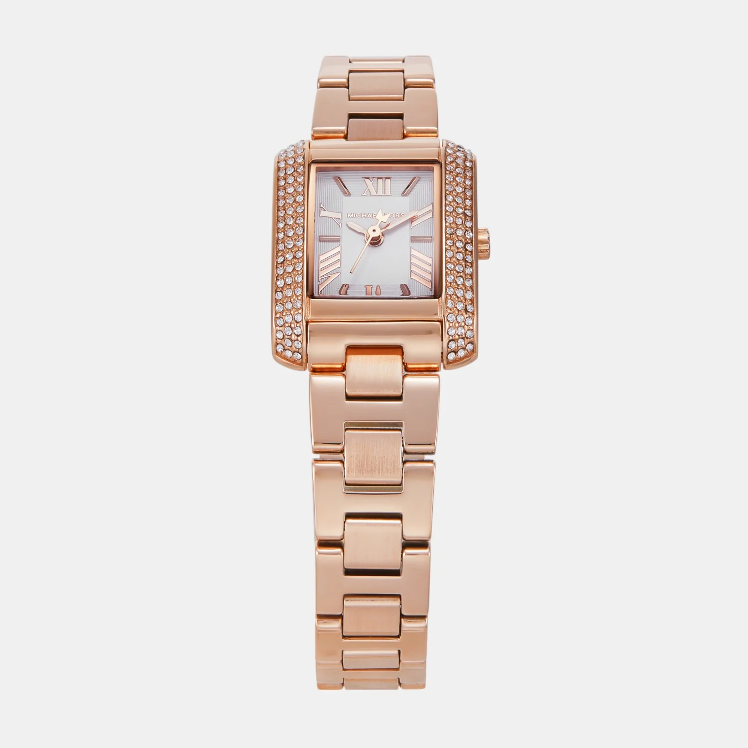 Emery Women Quartz White Dial Analog Stainless Steel Watch MK7512SET - Image 3