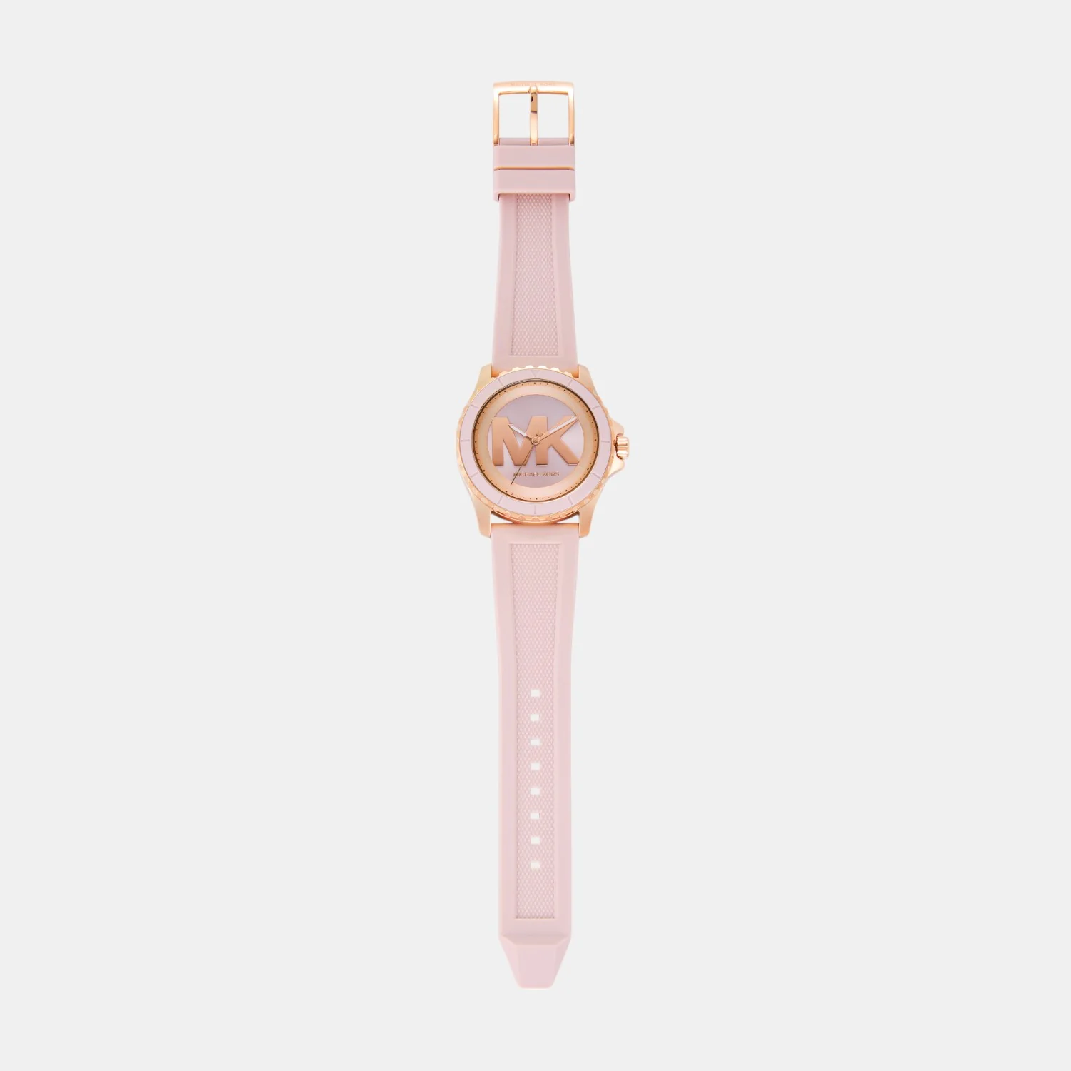Everest Women Quartz Two Tone Dial Analog Silicone Watch MK7536 - Image 9