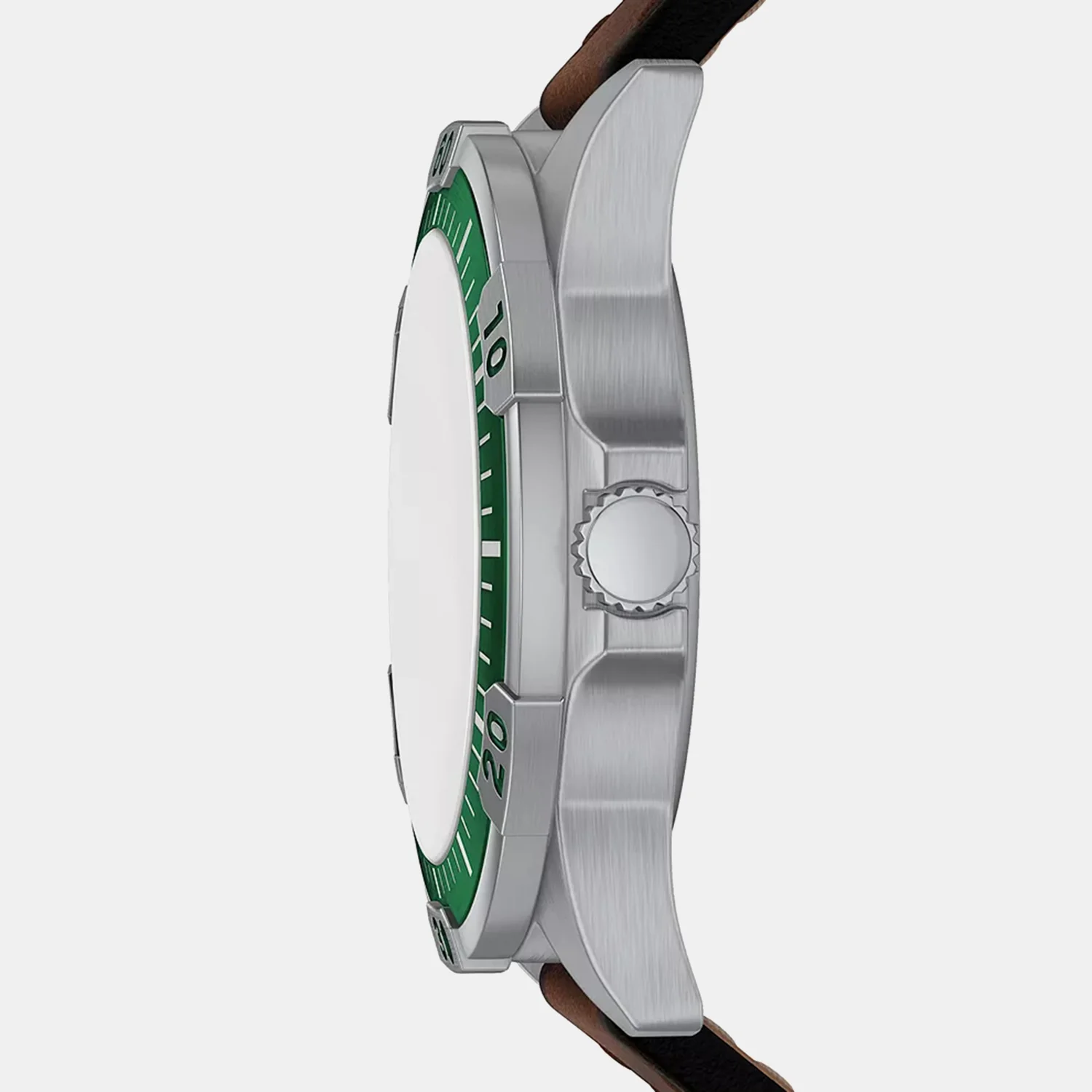 Garrett Men Quartz Green Dial Analog Leather Watch FS6147 - Image 2