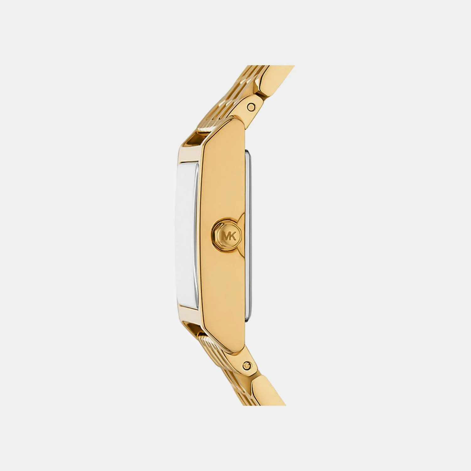 Georgie Women Quartz Gold Dial Analog Stainless Steel Watch MK4934 - Image 2