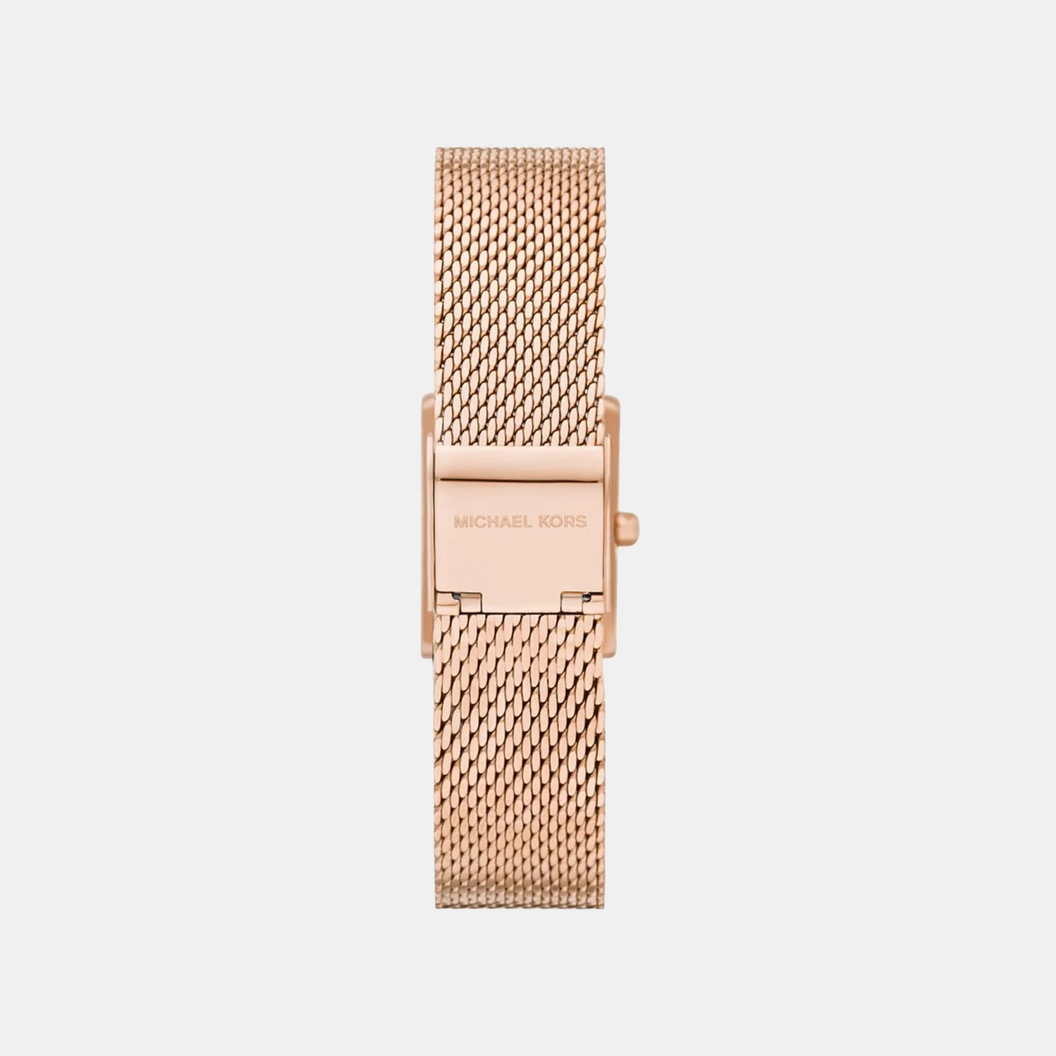 Georgie Women Quartz Rose Gold Dial Analog Mesh Watch MK4960 - Image 3