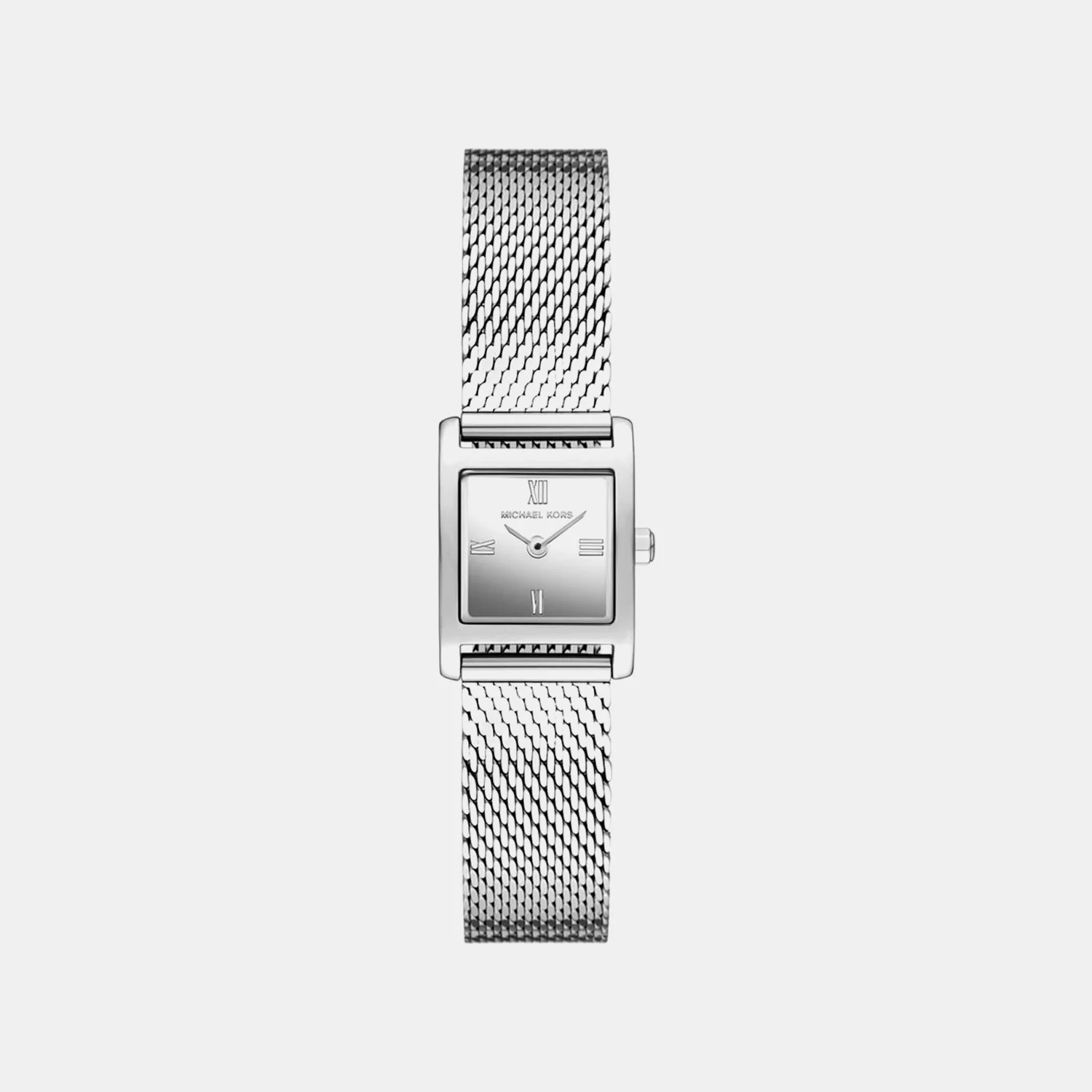Georgie Women Quartz Silver Dial Analog Stainless Steel Watch MK4961