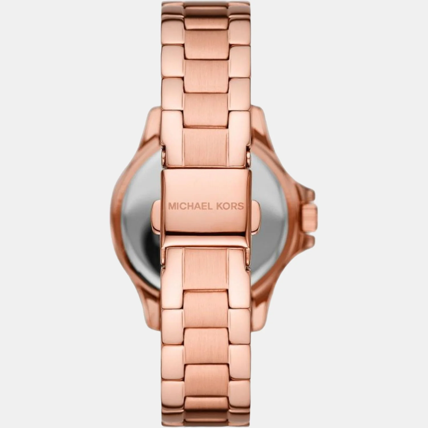 Kenly Women Quartz Rose Gold Dial Analog Stainless Steel Watch MK6956 - Image 3
