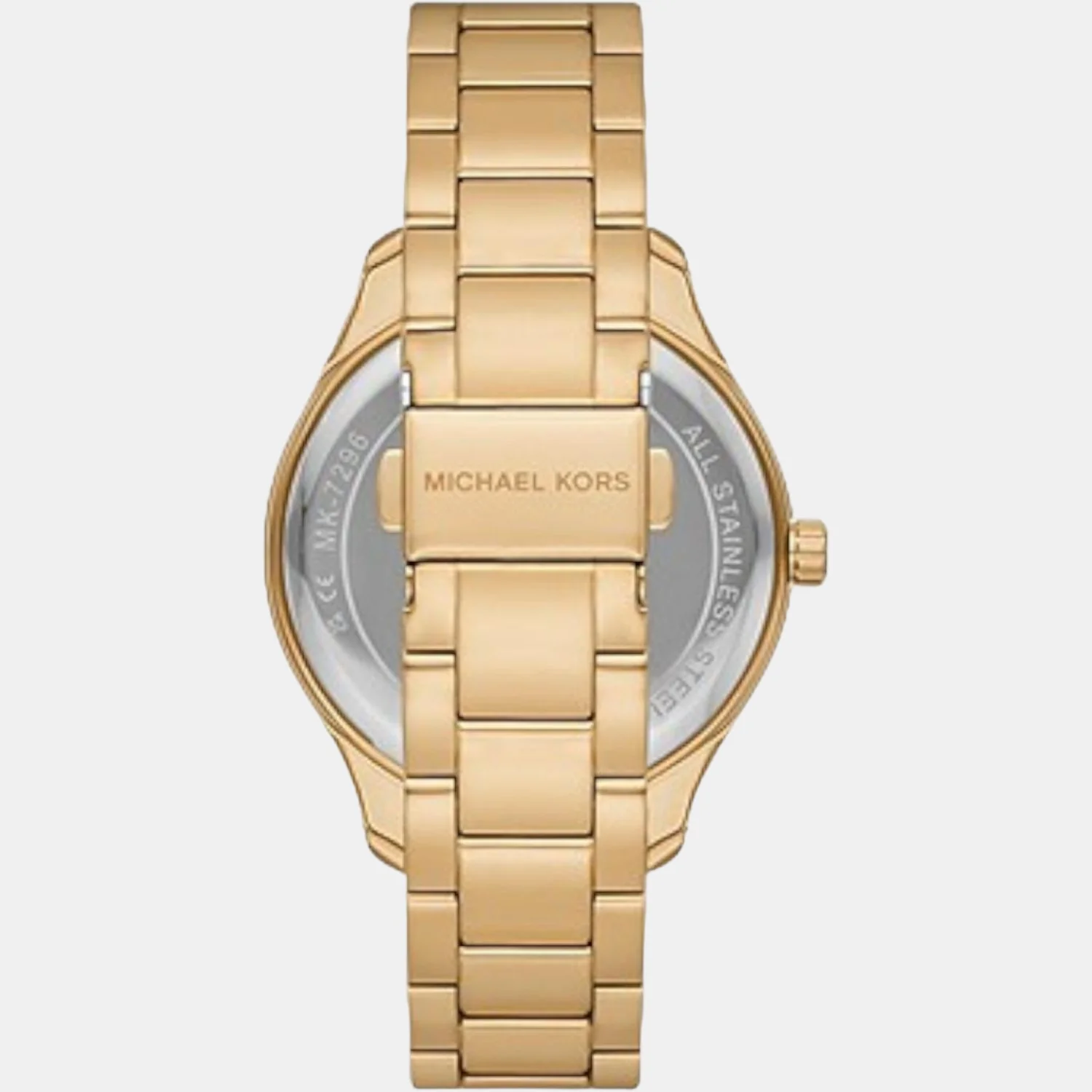 Layton Women Quartz Rose Gold Dial Analog Stainless Steel Watch MK7296 - Image 2