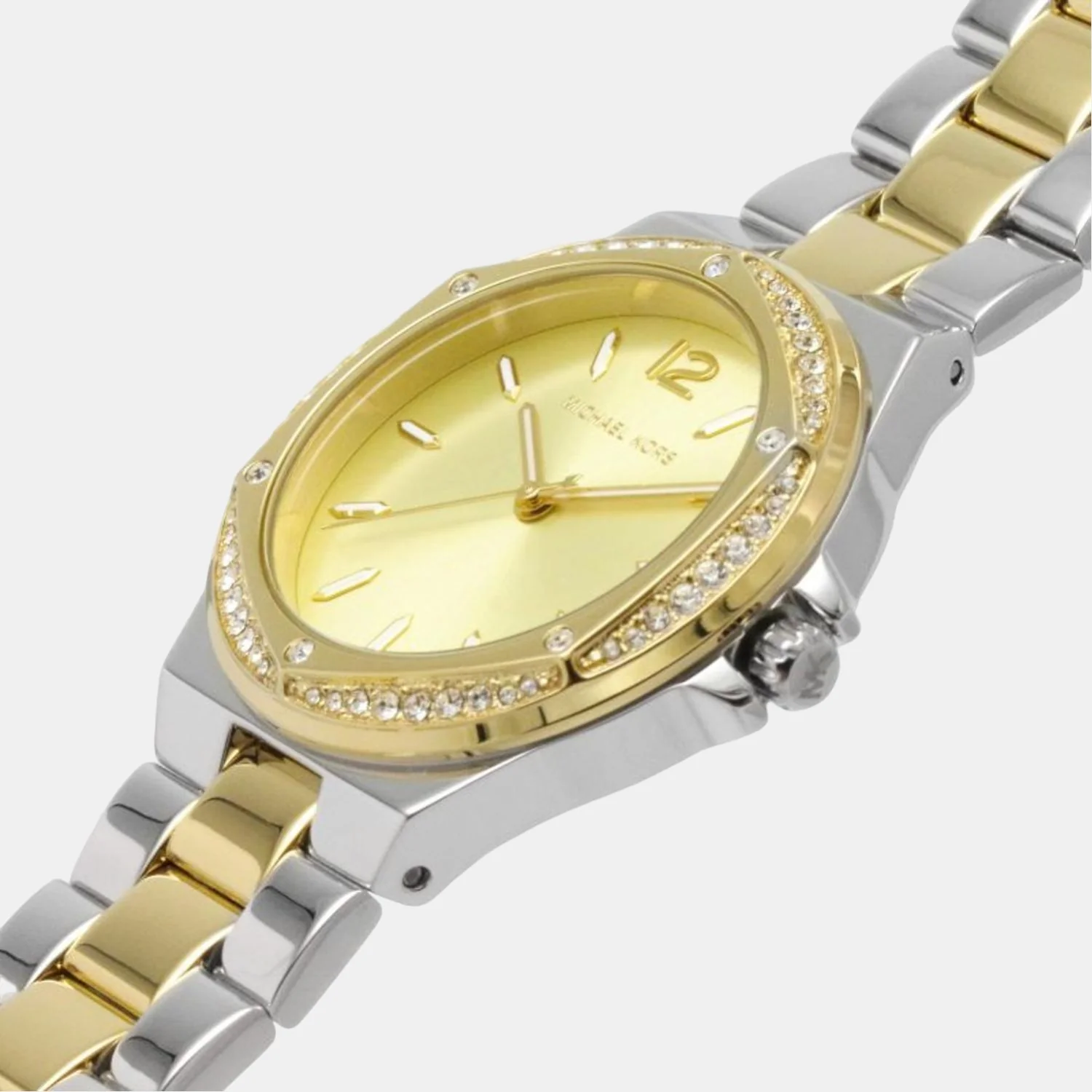 Lennox Women Quartz Gold Dial Analog Stainless Steel Watch MK6988 - Image 5