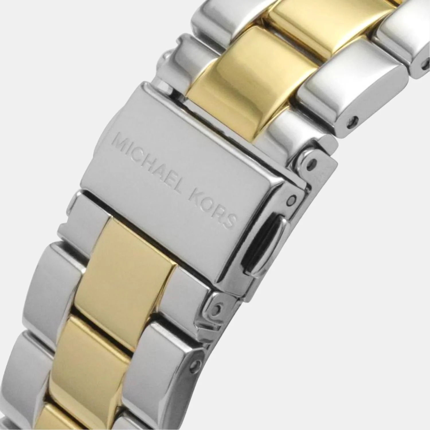 Lennox Women Quartz Gold Dial Analog Stainless Steel Watch MK6988 - Image 6