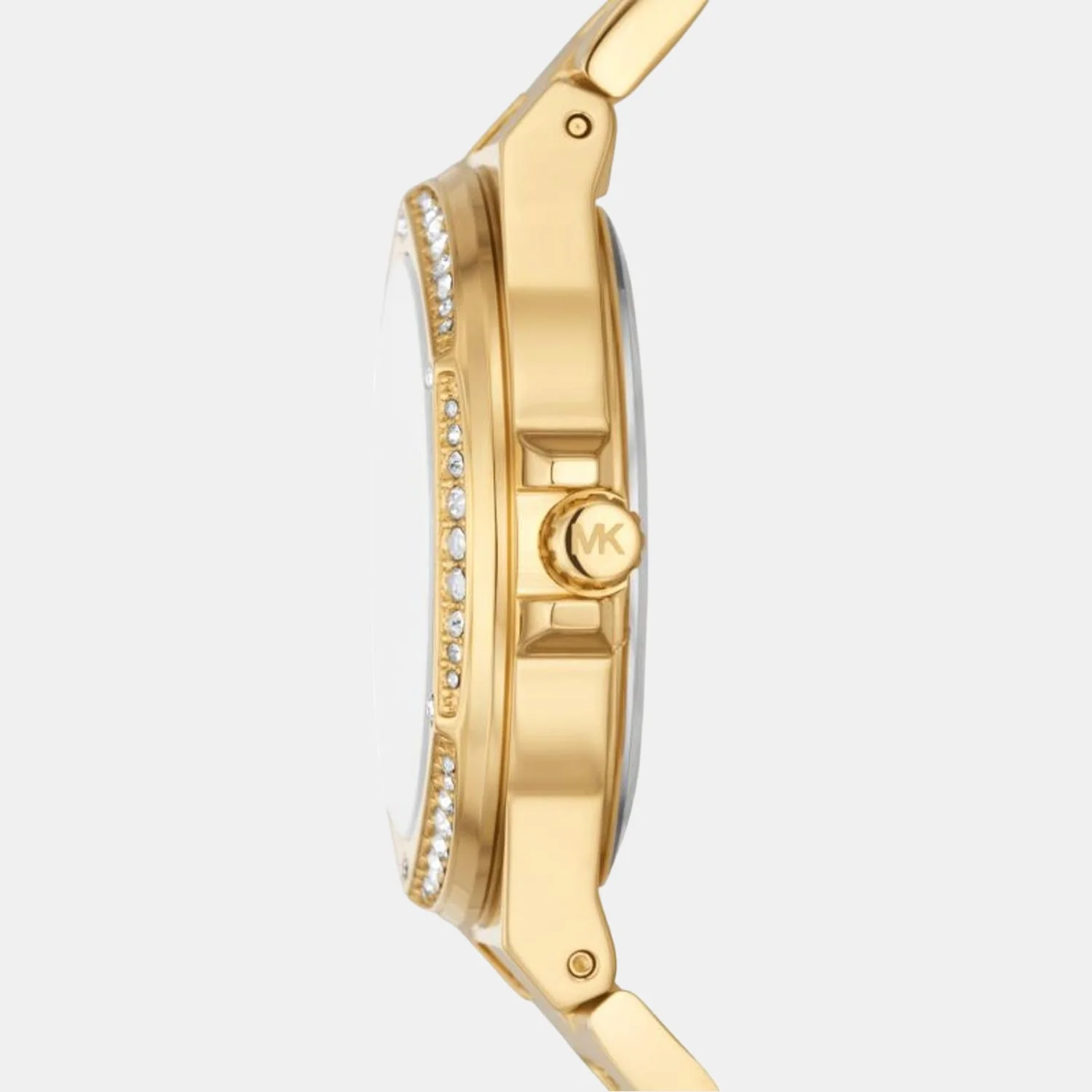 Lennox Women Quartz Gold Dial Analog Stainless Steel Watch MK7229 - Image 2