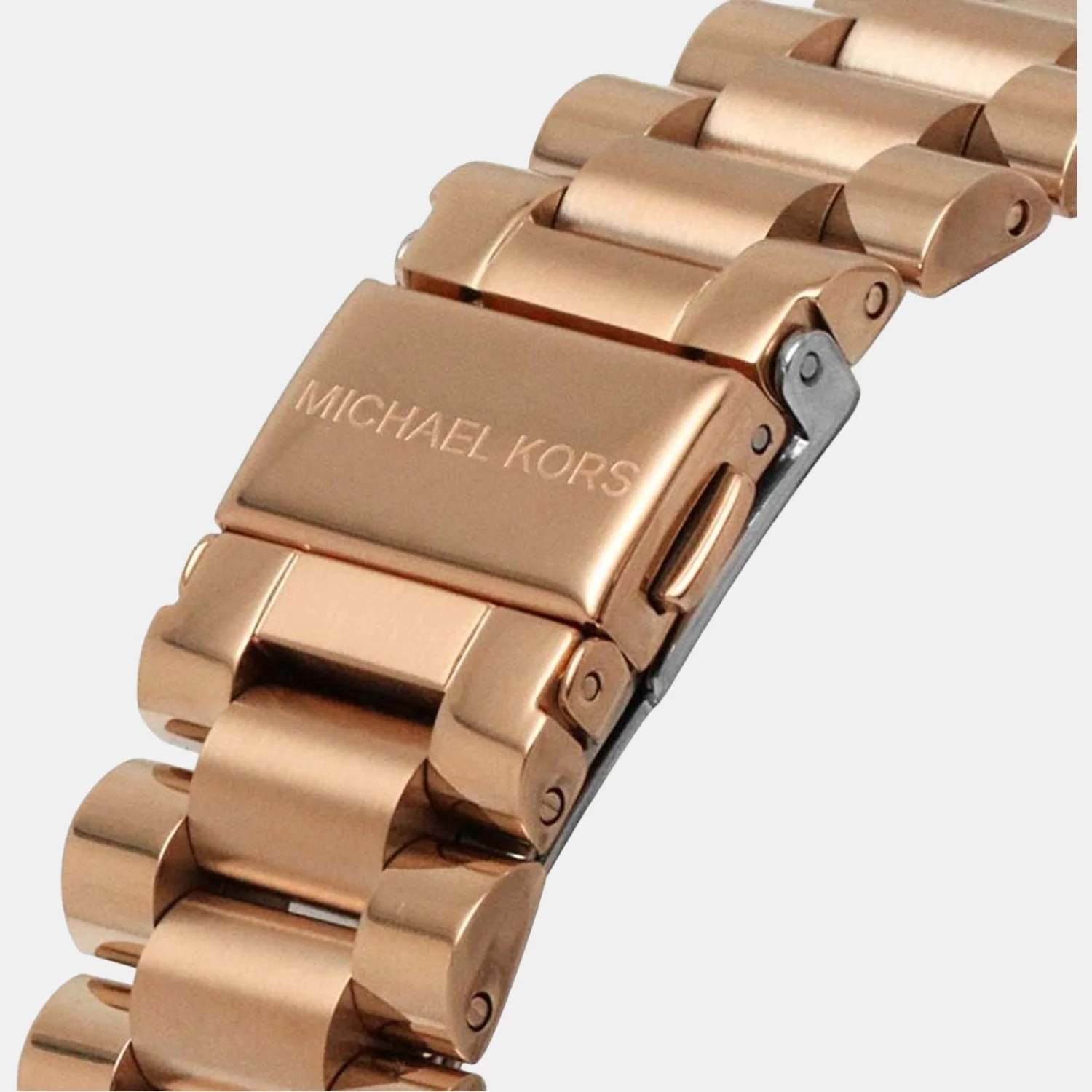 Lexington Women Quartz Pink Dial Chronograph Stainless Steel Watch MK7242 - Image 5