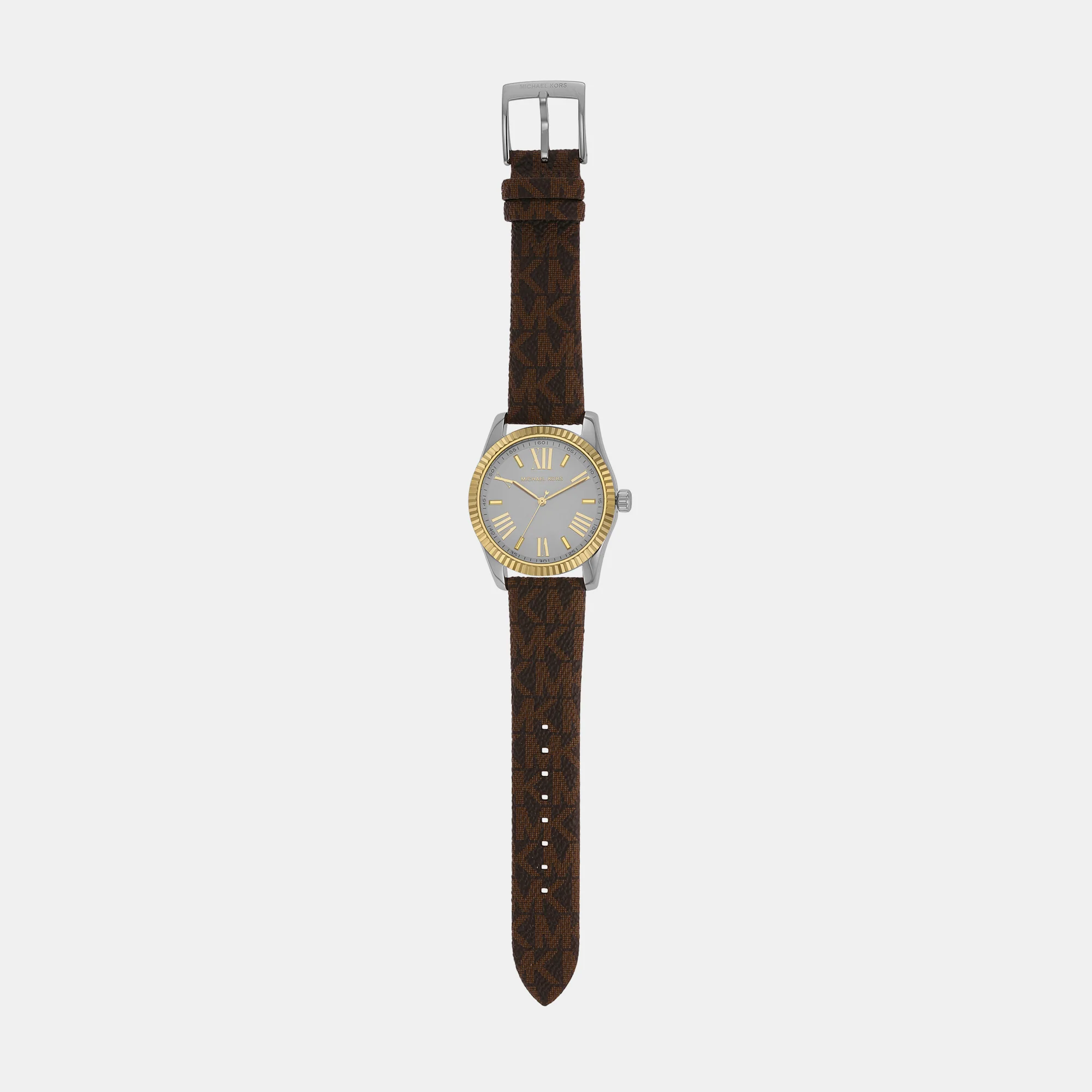 Lexington Women Quartz Silver Dial Analog Leather Watch MK4745 - Image 8