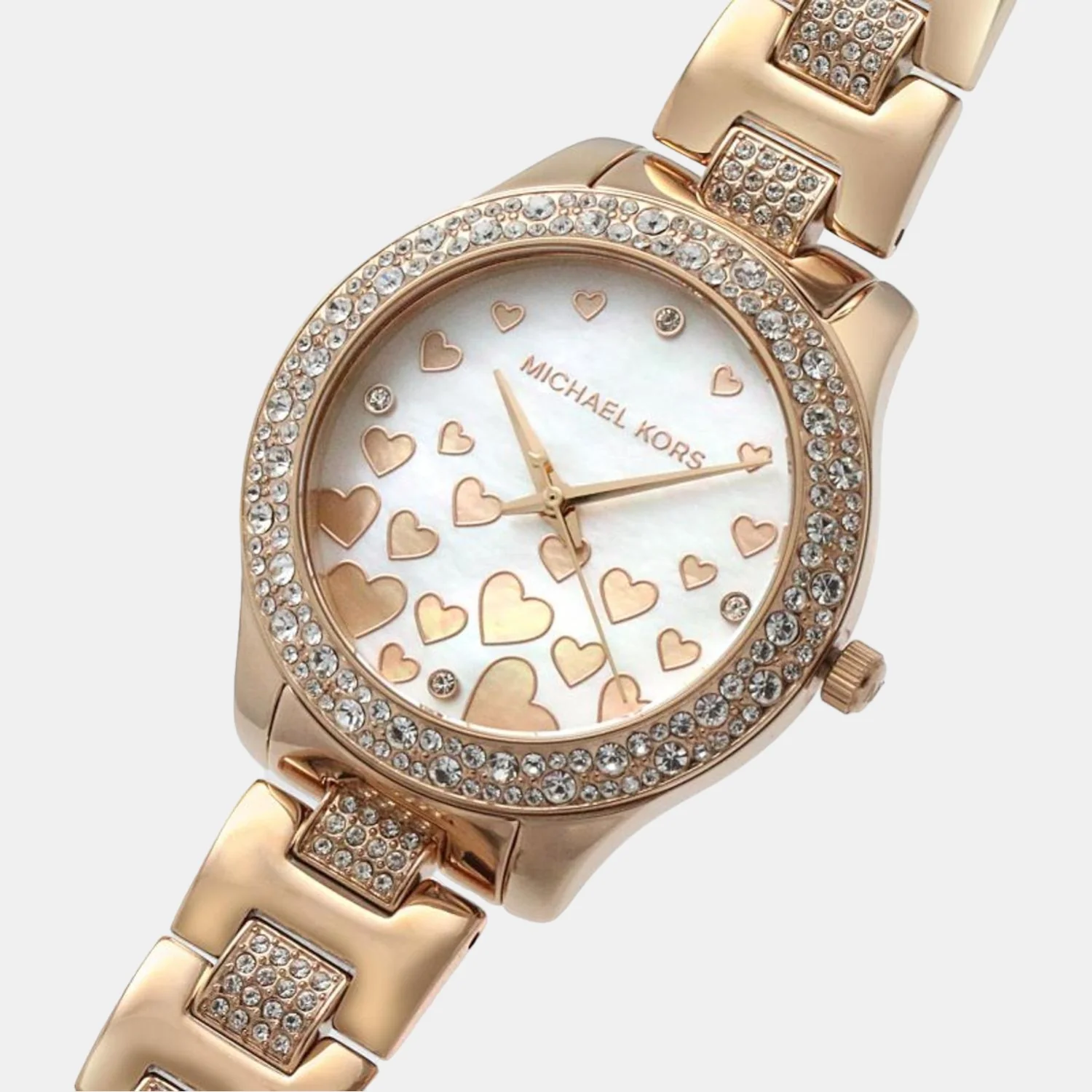 Liliane Women Quartz White Dial Analog Stainless Steel Watch MK4597 - Image 9