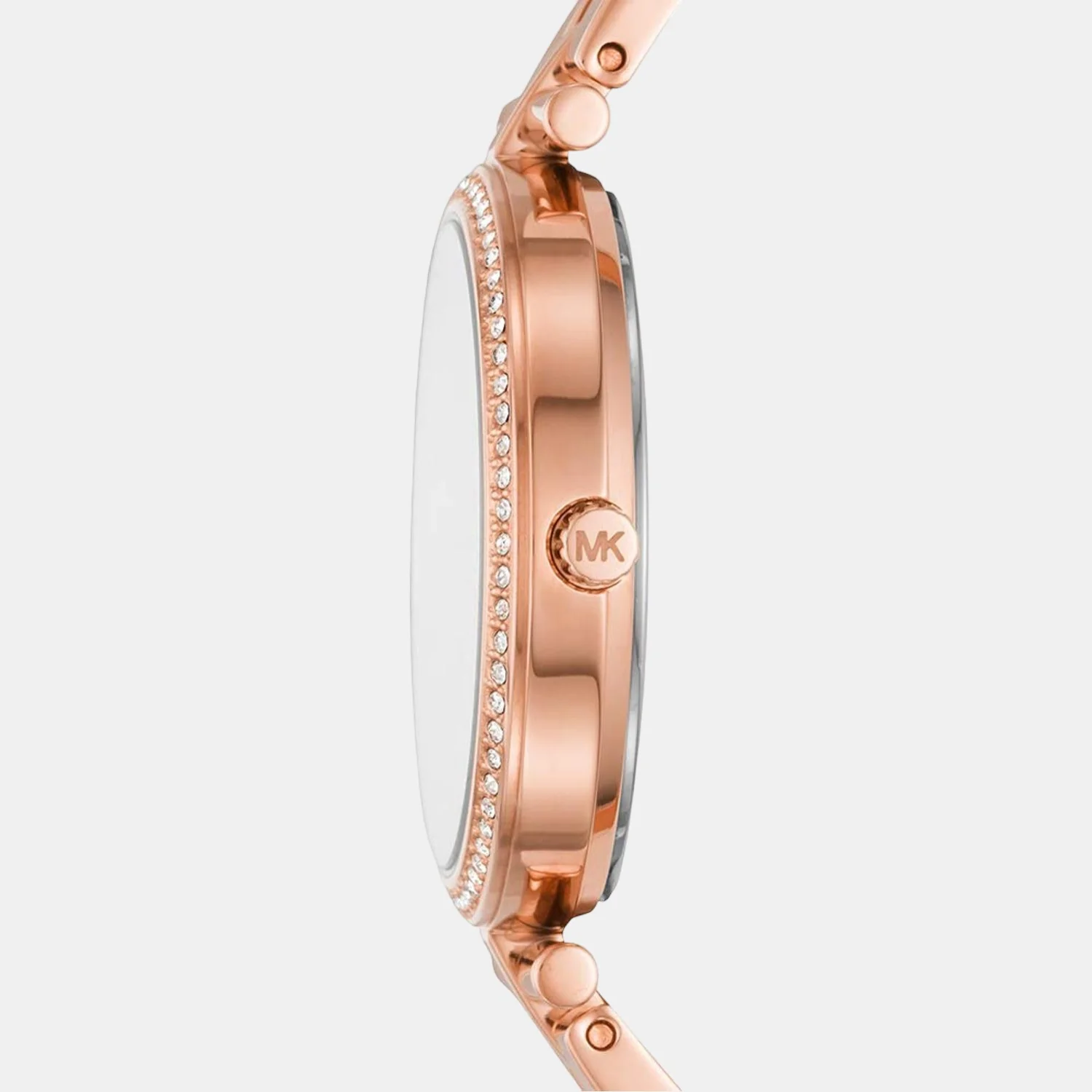 Maci Women Quartz Rose Gold Dial Analog Stainless Steel Watch MK3904 - Image 2