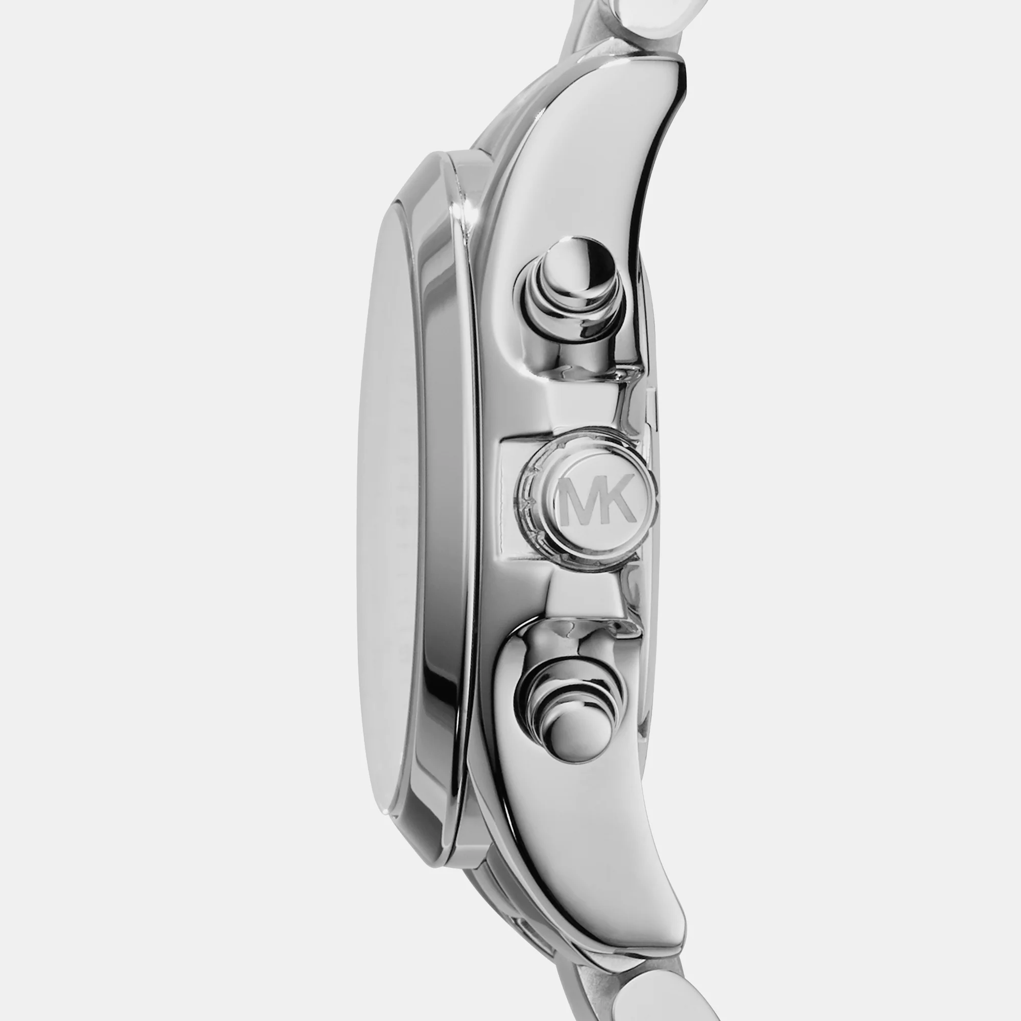 Mini Bradshaw Women Quartz Silver Dial Chronograph Stainless Steel Watch MK6174 - Image 4