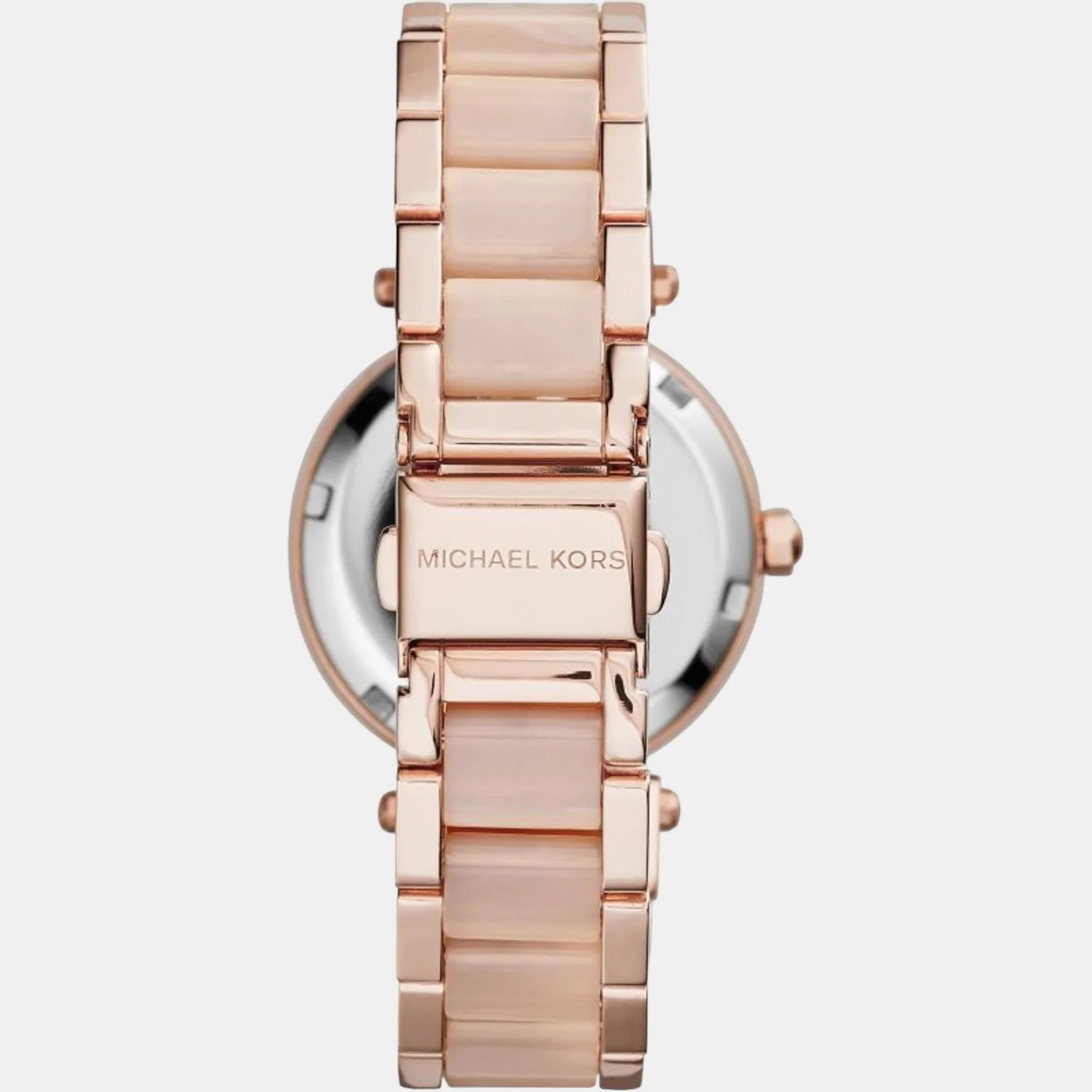 Mini Parker Women Quartz Rose Gold Dial Chronograph Stainless Steel Watch MK6110 - Image 4