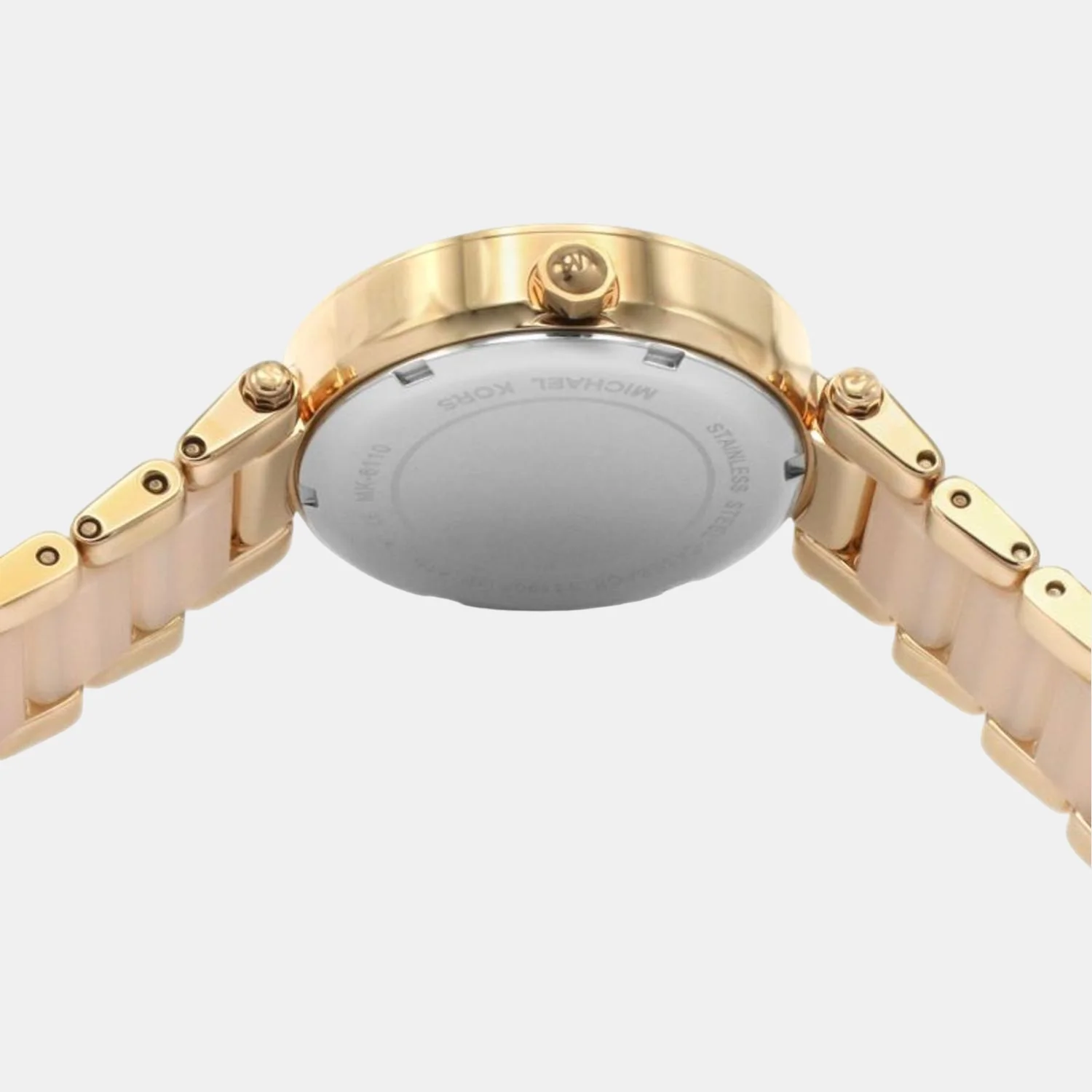 Mini Parker Women Quartz Rose Gold Dial Chronograph Stainless Steel Watch MK6110 - Image 7