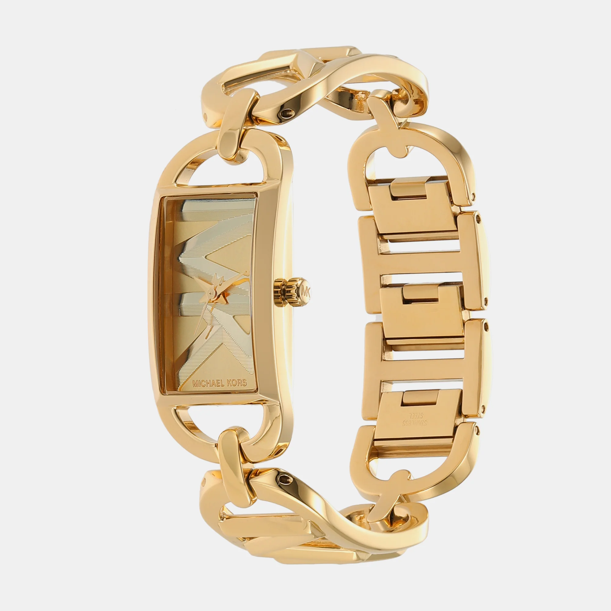Mk Empire Women Quartz Gold Dial Analog Stainless Steel Watch MK7406 - Image 3