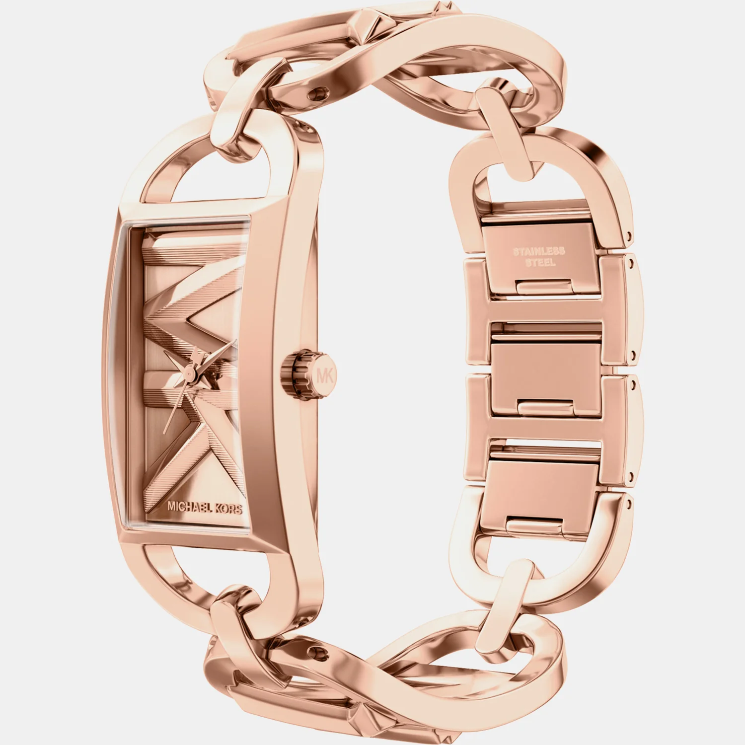 Mk Empire Women Quartz Rose Gold Dial Analog Stainless Steel Watch MK7602 - Image 4