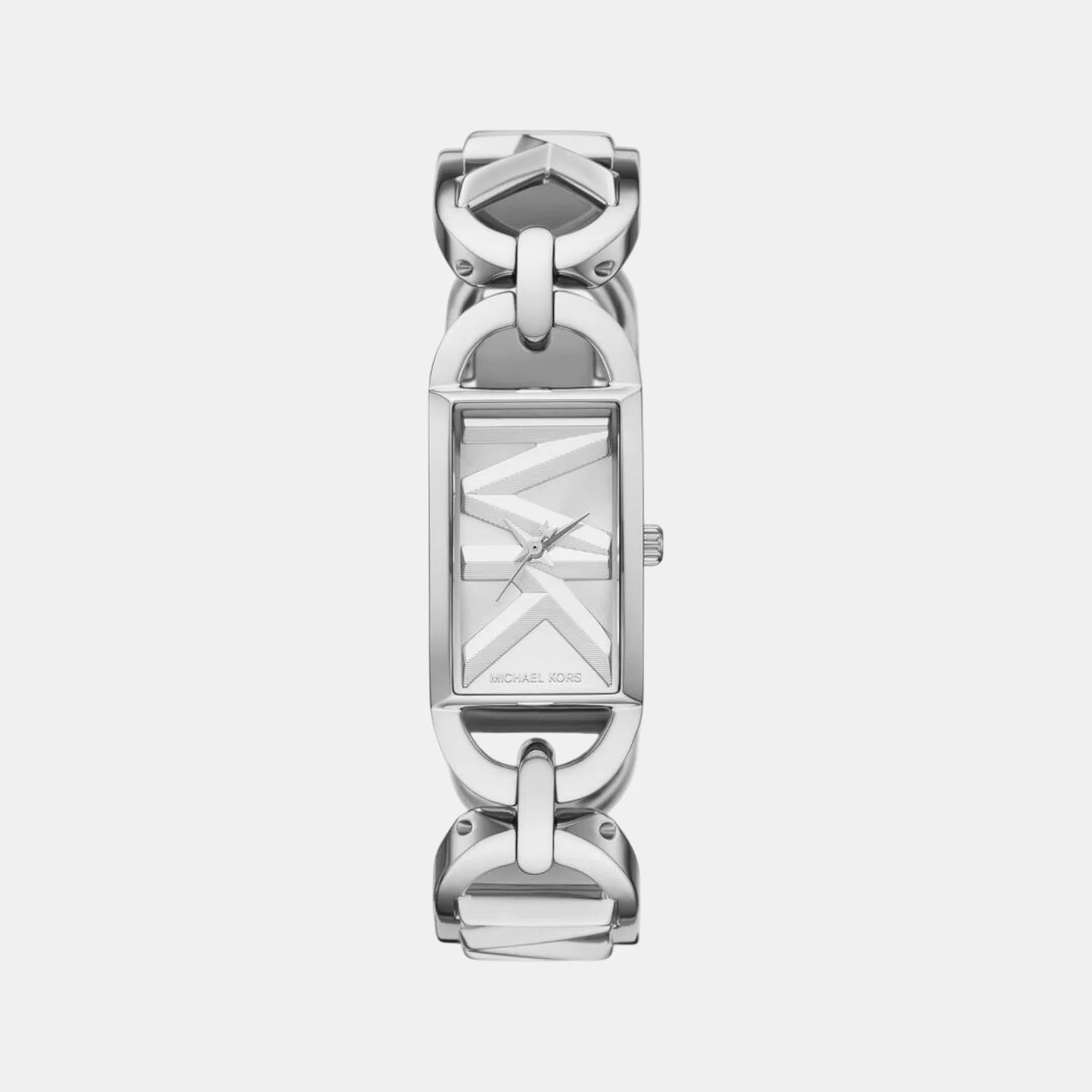 Mk Empire Women Quartz Silver Dial Analog Stainless Steel Watch MK7407