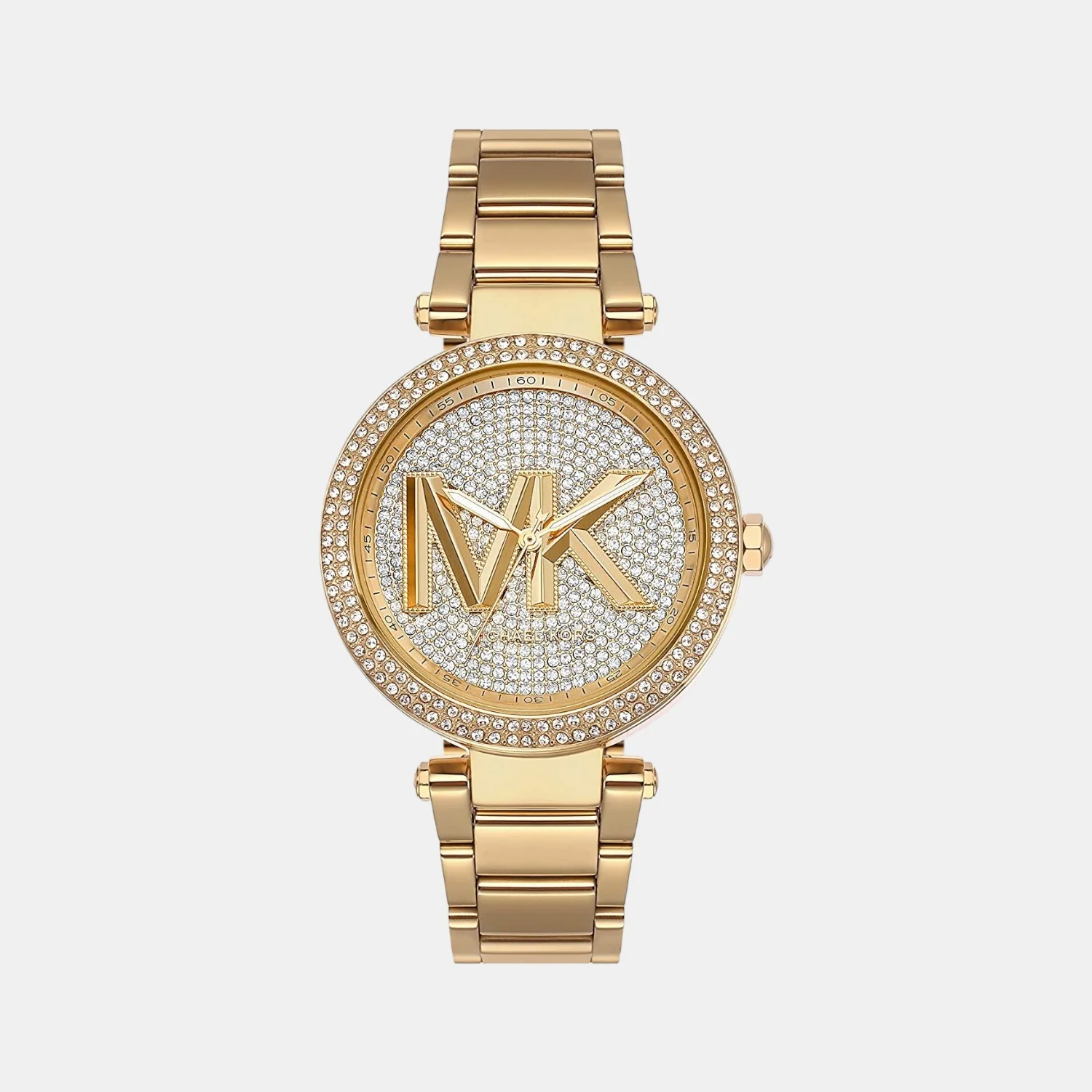 Parker Women Quartz Gold Dial Analog Stainless Steel Watch MK7283