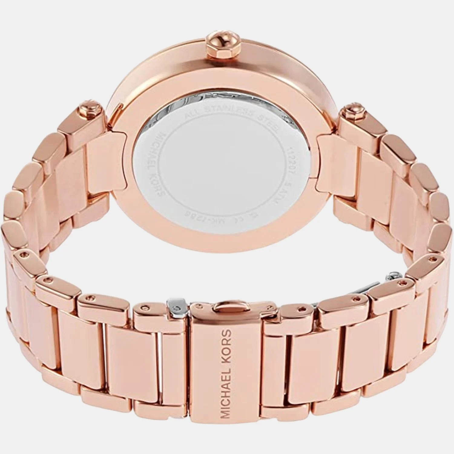 Parker Women Quartz Rose Gold Dial Analog Stainless Steel Watch MK7286 - Image 3