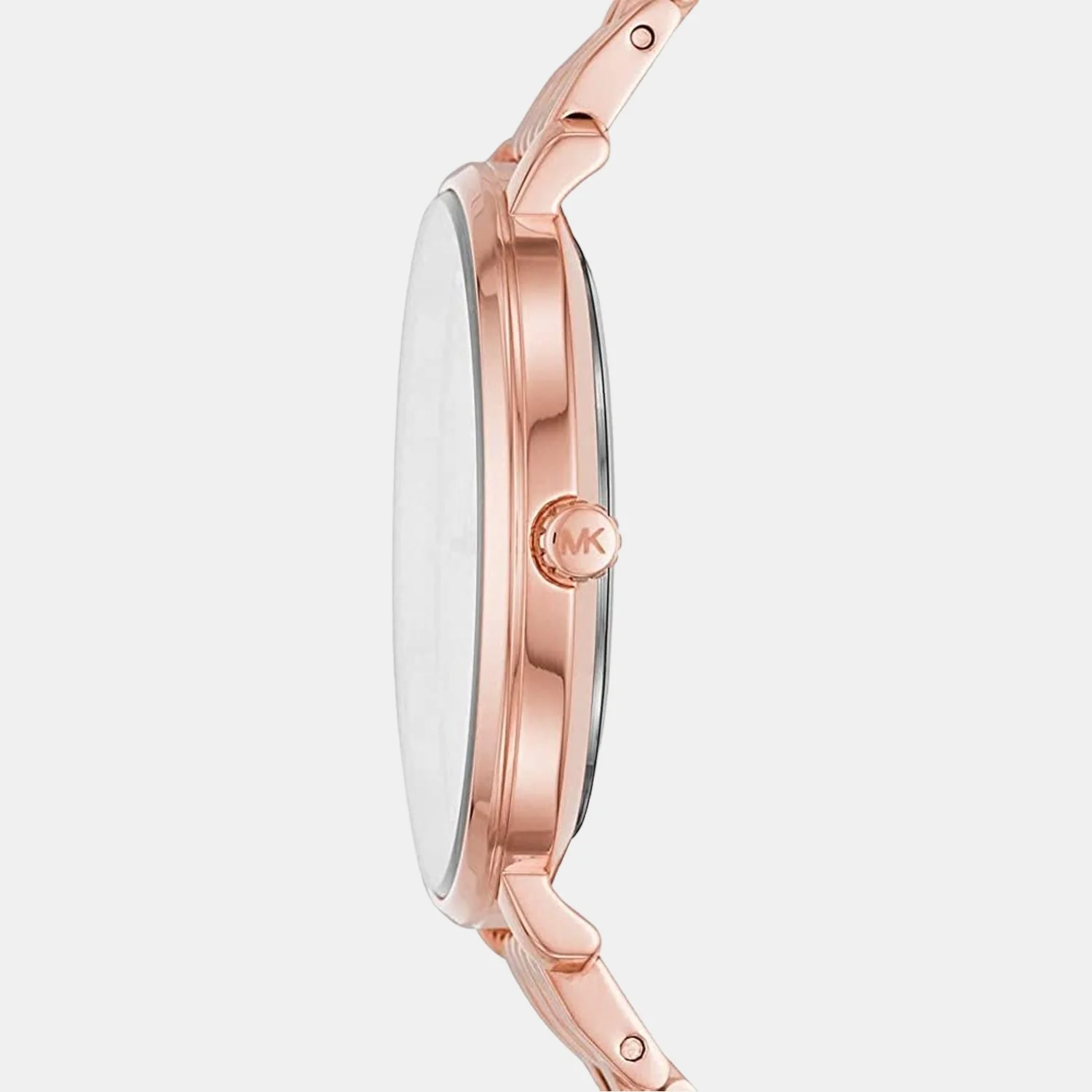 Pyper Women Quartz Rose Gold Dial Analog Stainless Steel Watch MK3897 - Image 4