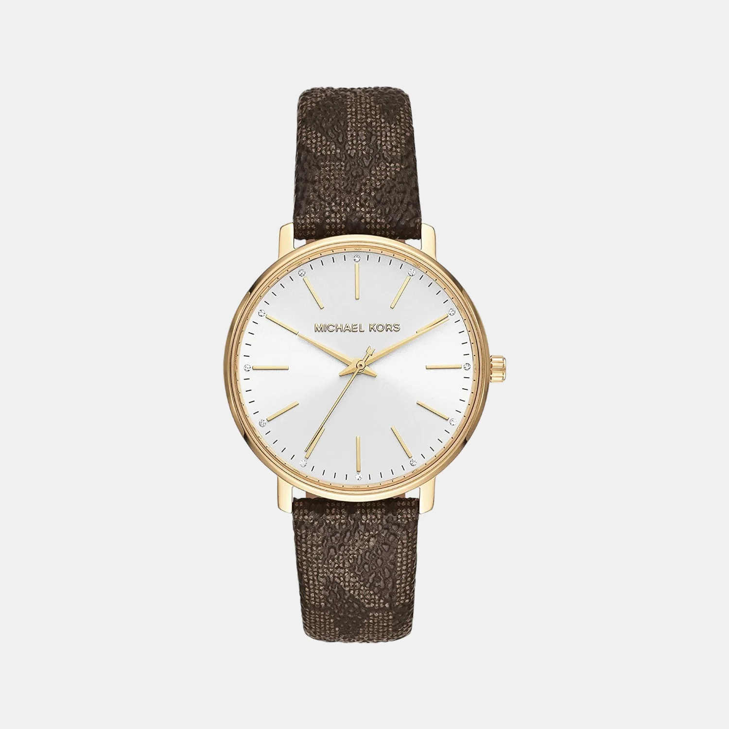 Pyper Women Quartz White Dial Analog Plastic Watch MK2857