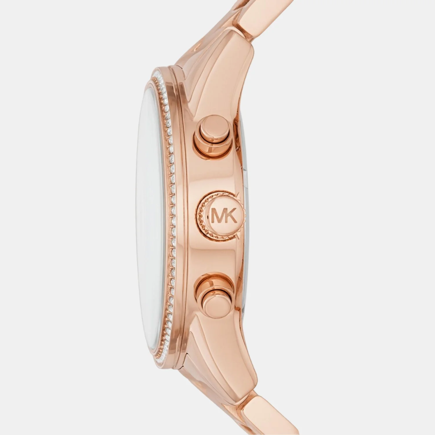 Bryant Women Quartz Rose Gold Dial Chronograph Stainless Steel Watch MK6357 - Image 2
